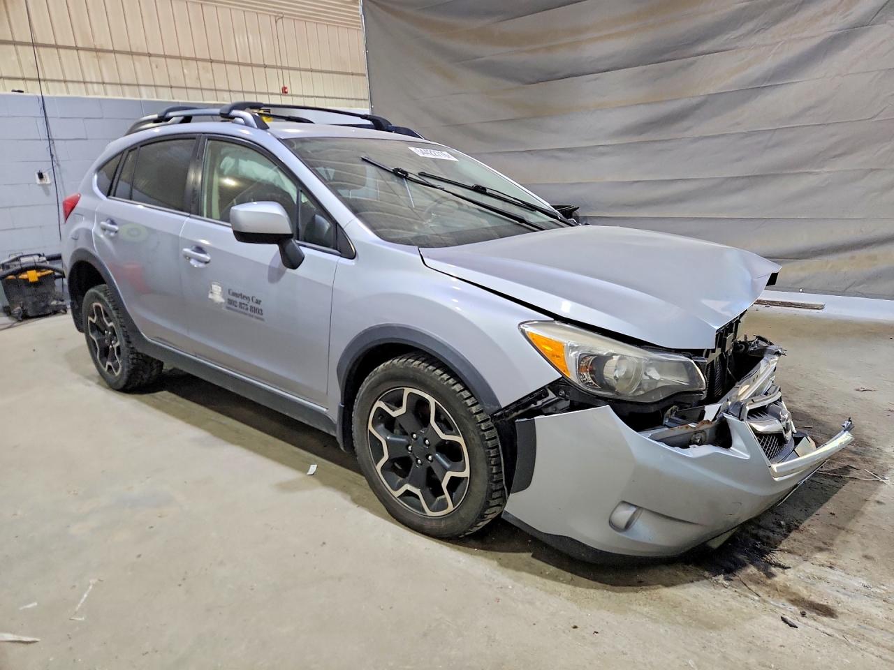 2014 Subaru Xv Crosstrek 2.0 Premium Silver vin: JF2GPACC6E8324652
