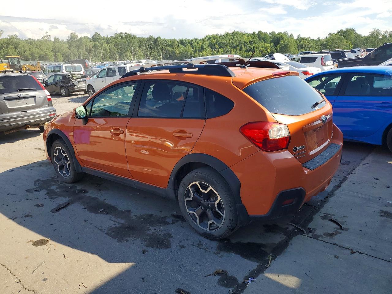 2014 Subaru Xv Crosstrek 2.0 Premium Orange vin: JF2GPACC6E8329477