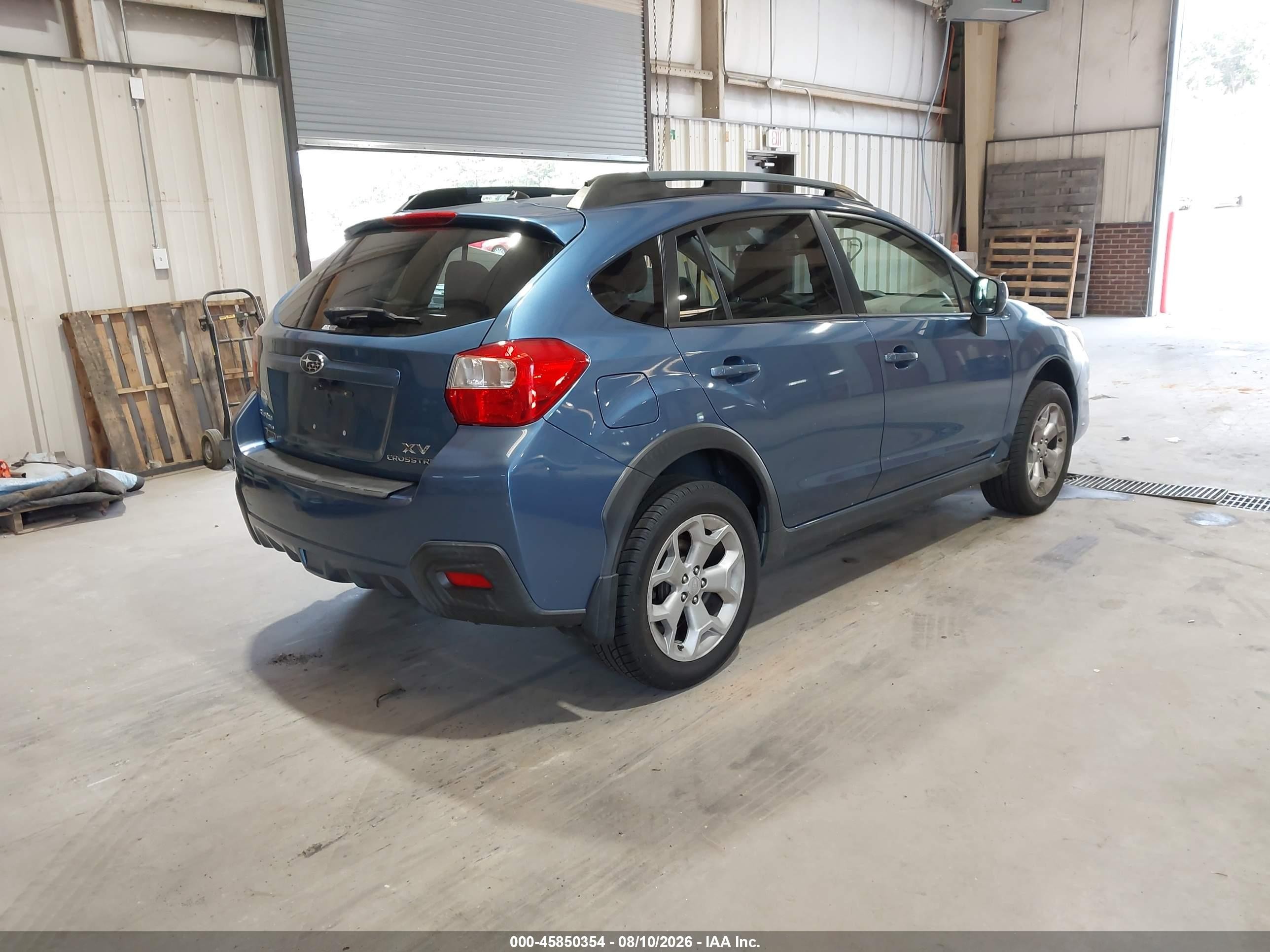 2014 Subaru Xv Crosstrek 2.0i Premium Blue vin: JF2GPACC6E8334128