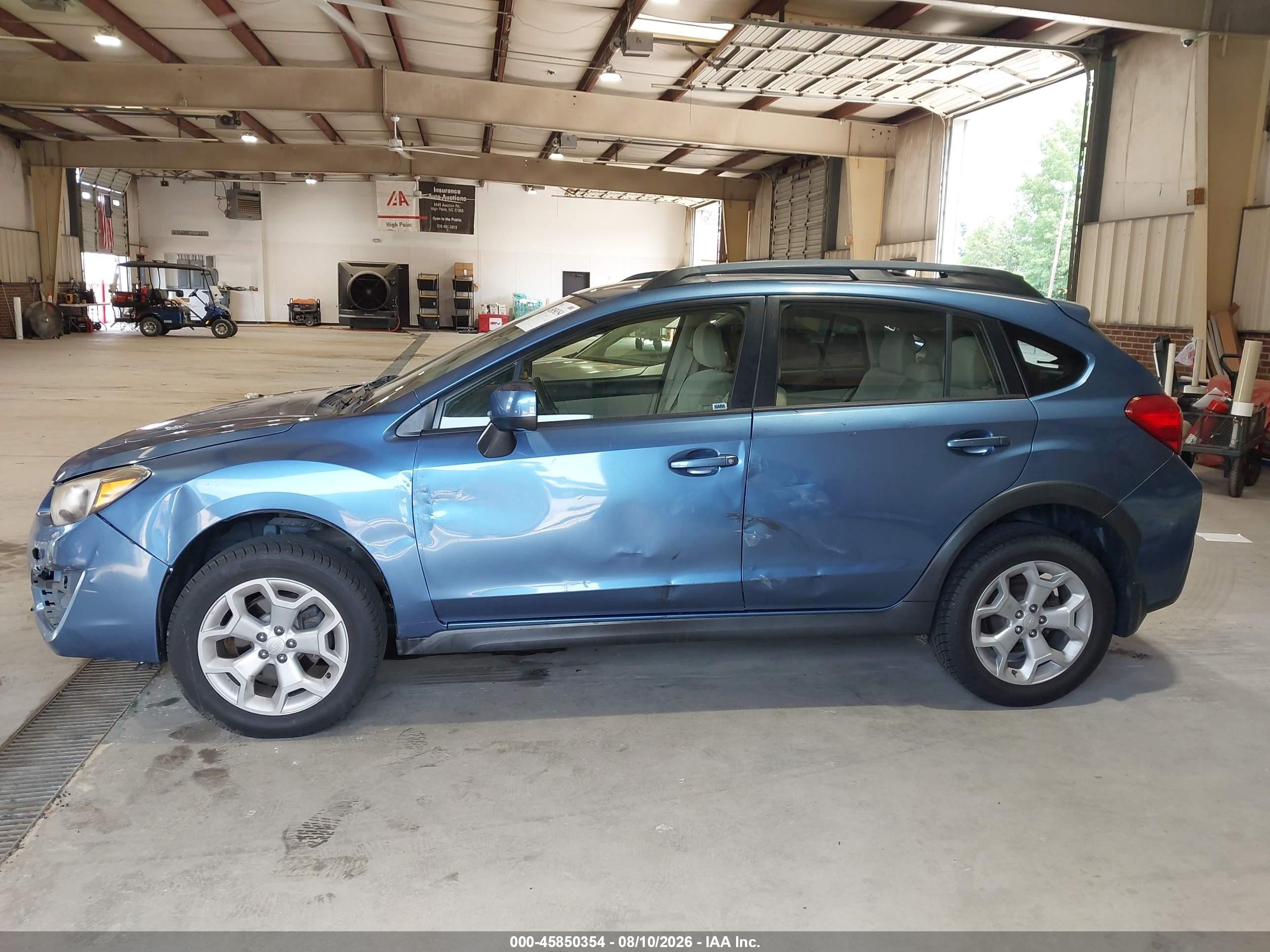 2014 Subaru Xv Crosstrek 2.0i Premium Blue vin: JF2GPACC6E8334128