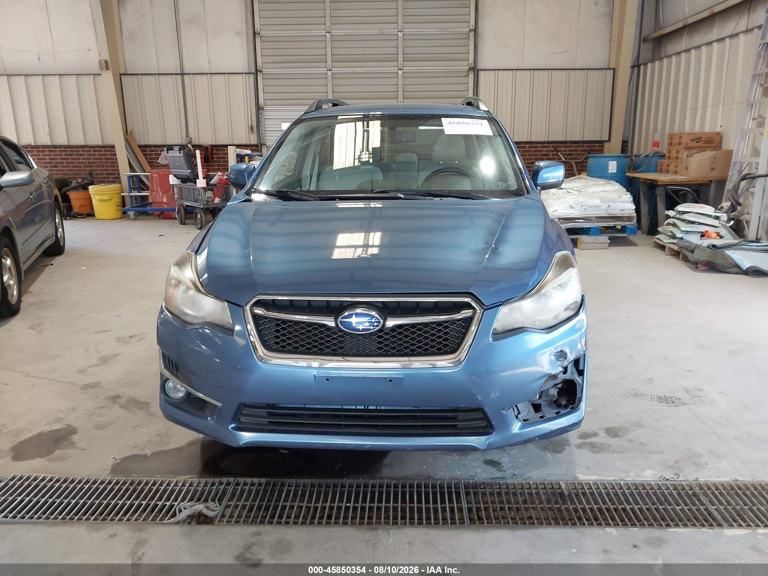 2014 Subaru Xv Crosstrek 2.0i Premium Blue vin: JF2GPACC6E8334128
