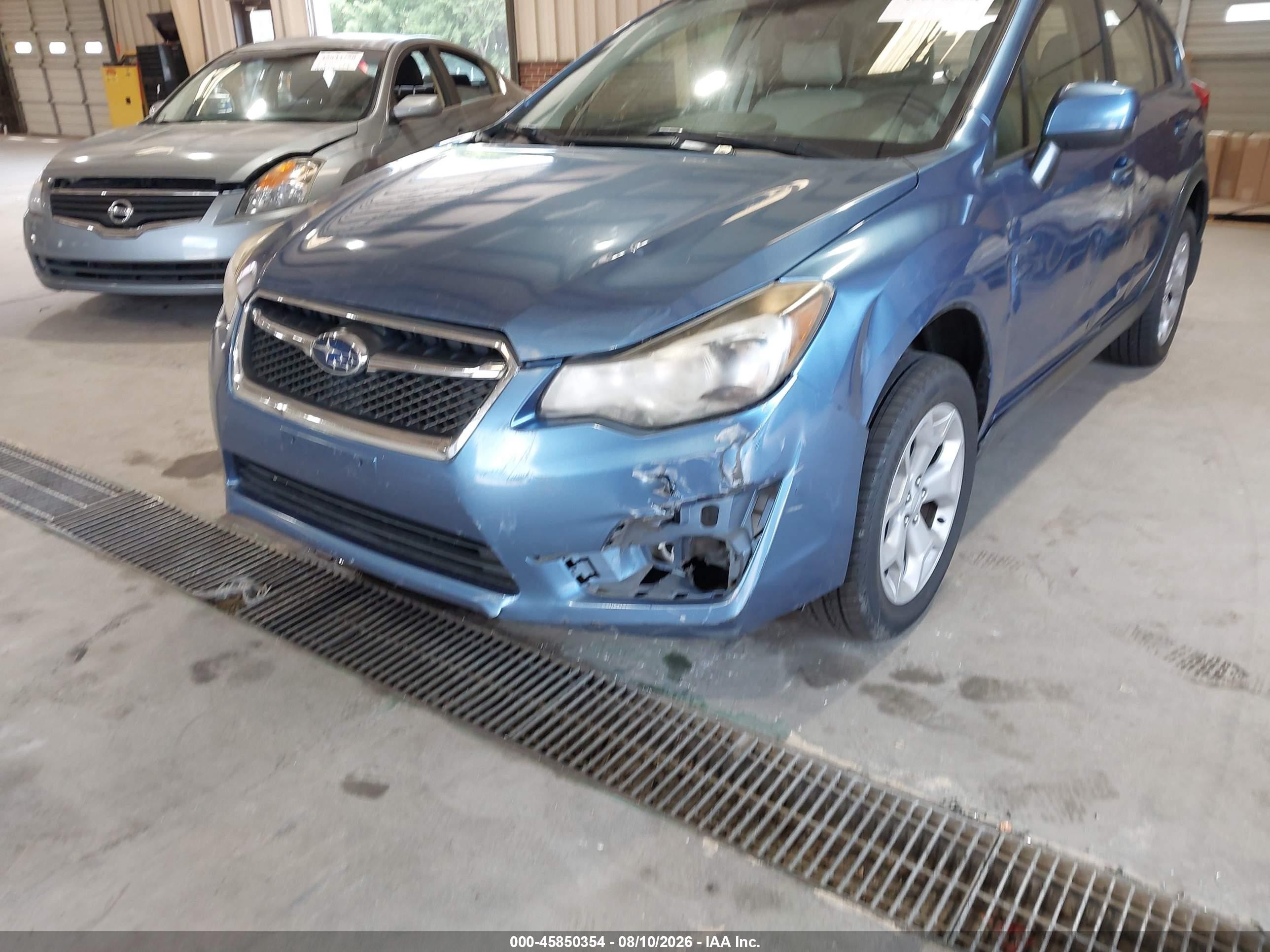 2014 Subaru Xv Crosstrek 2.0i Premium Blue vin: JF2GPACC6E8334128