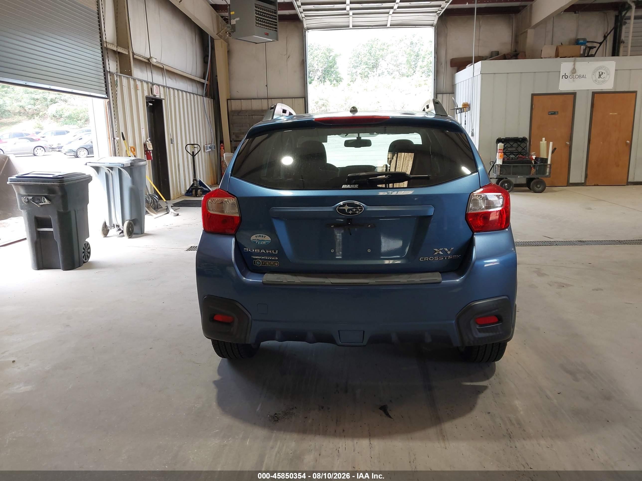 2014 Subaru Xv Crosstrek 2.0i Premium Blue vin: JF2GPACC6E8334128