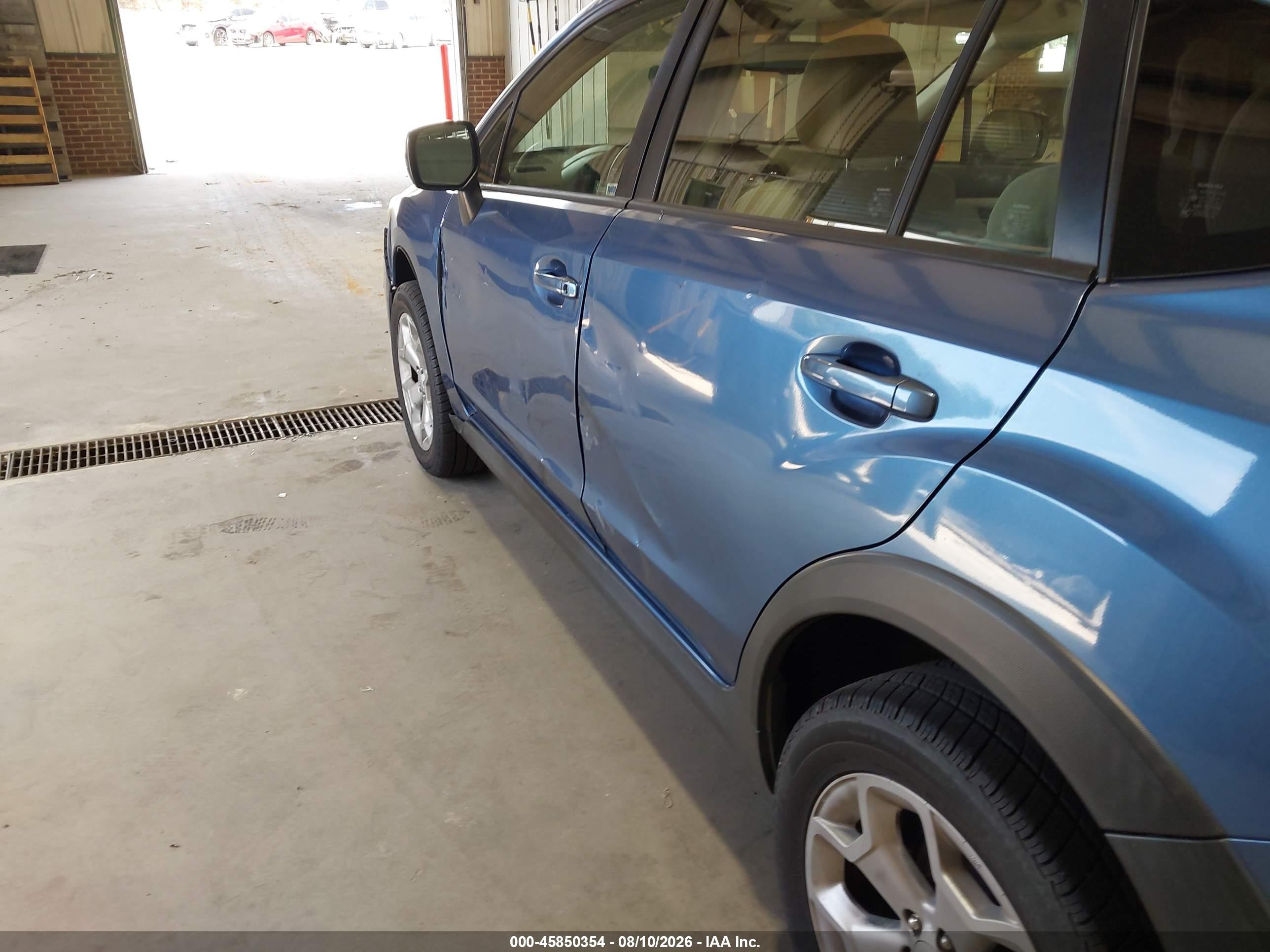 2014 Subaru Xv Crosstrek 2.0i Premium Blue vin: JF2GPACC6E8334128