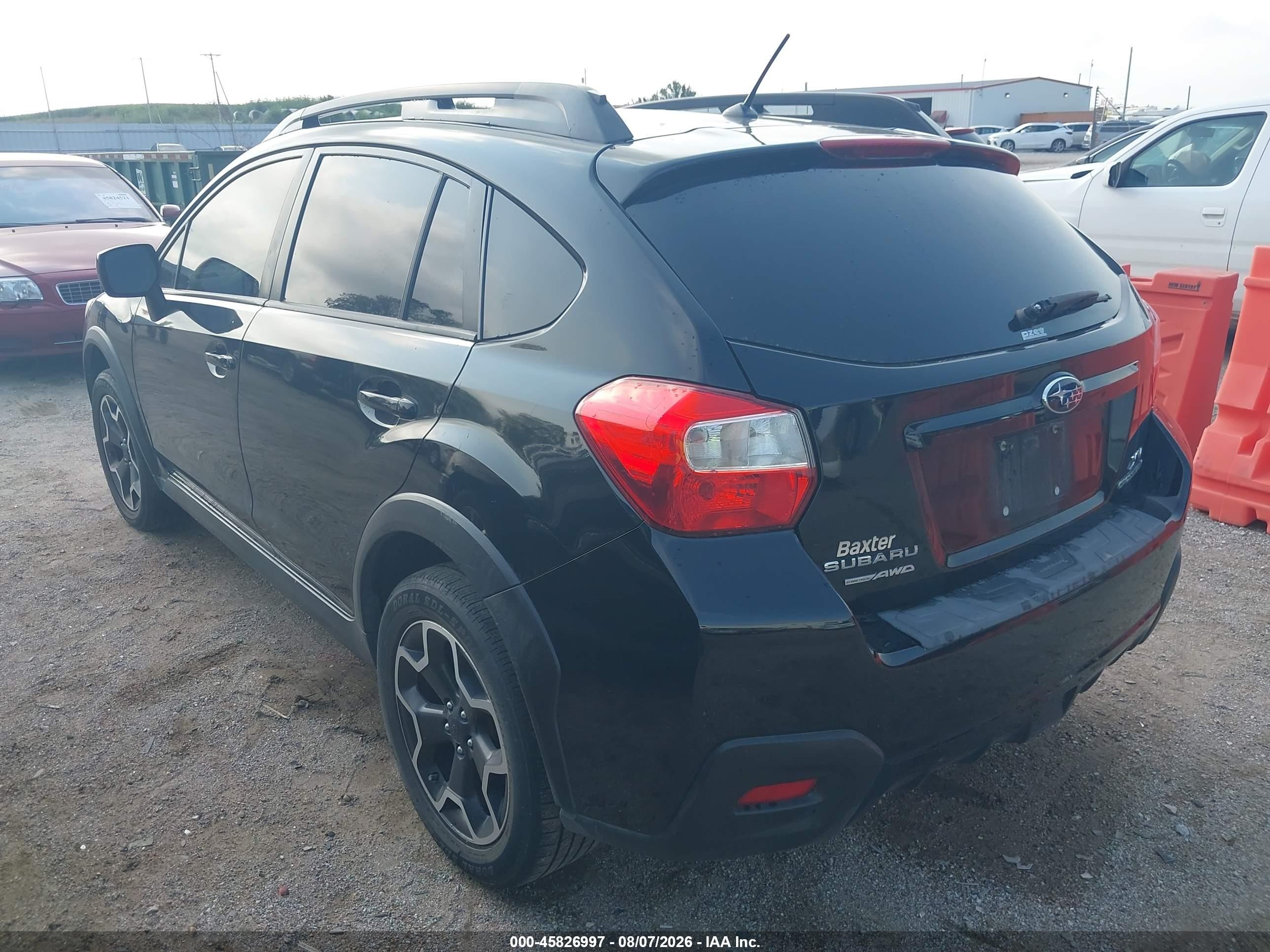 2014 Subaru Xv Crosstrek 2.0i Premium Черный vin: JF2GPACC6E8347896