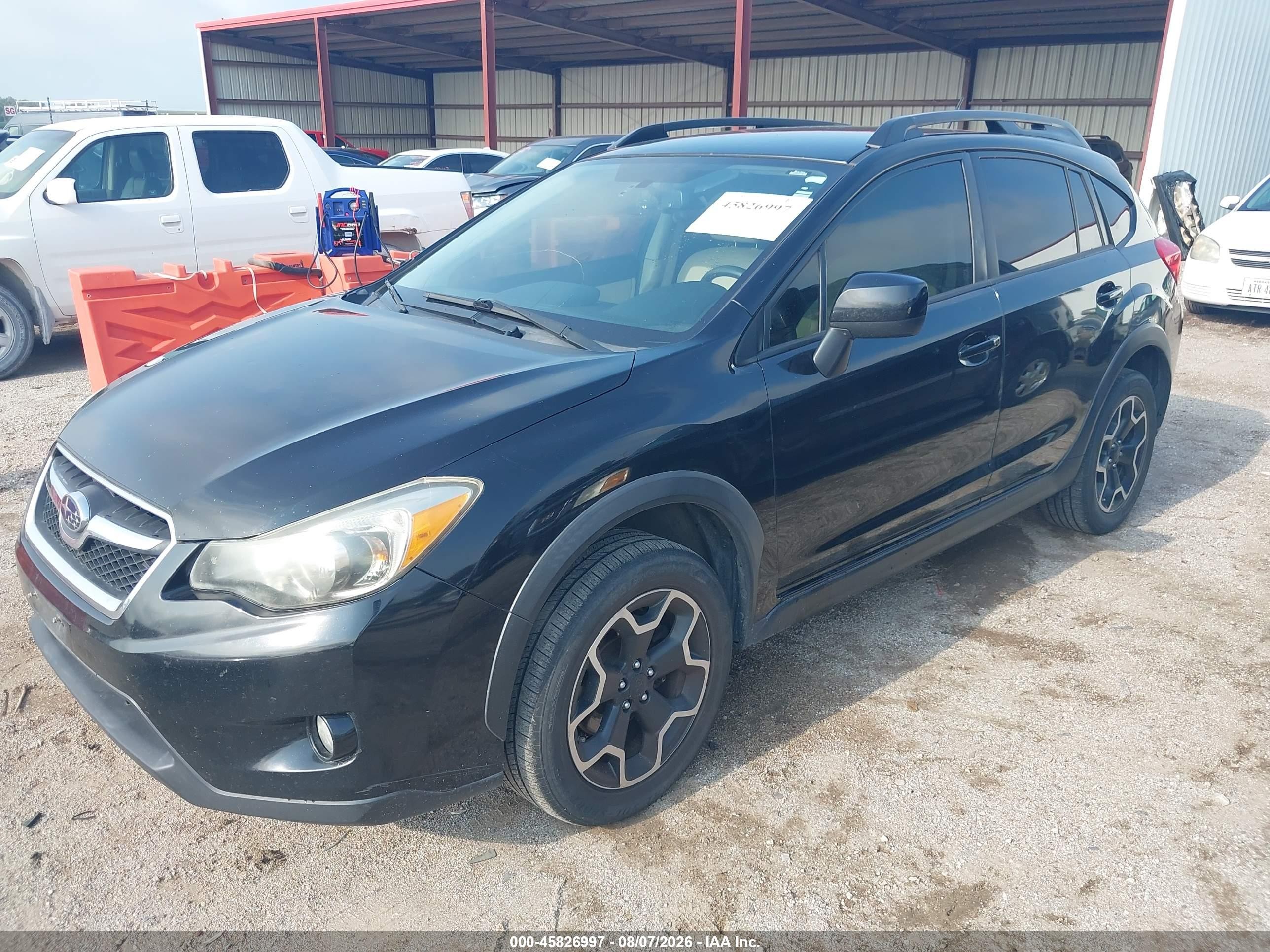 2014 Subaru Xv Crosstrek 2.0i Premium Черный vin: JF2GPACC6E8347896