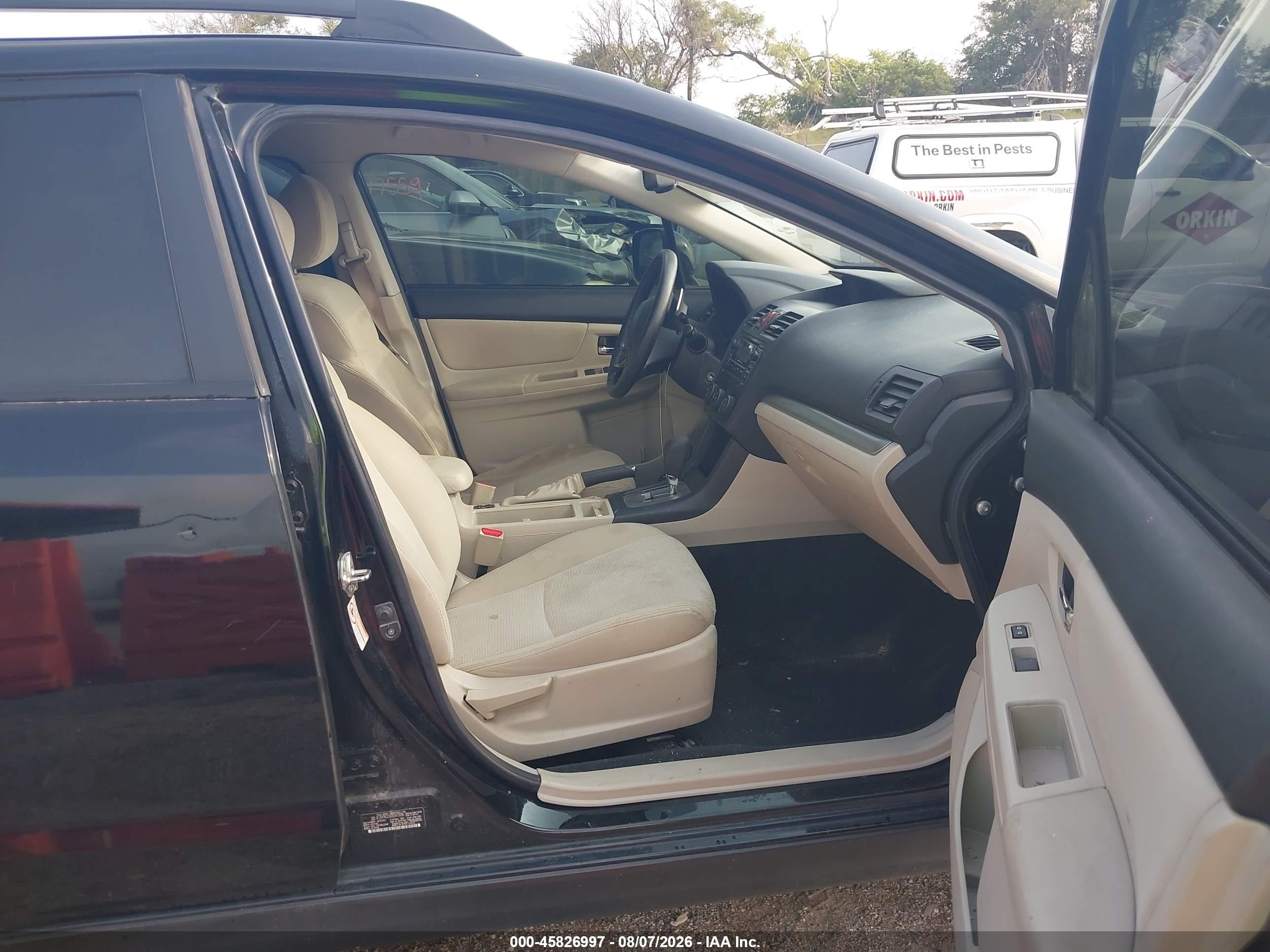 2014 Subaru Xv Crosstrek 2.0i Premium Черный vin: JF2GPACC6E8347896