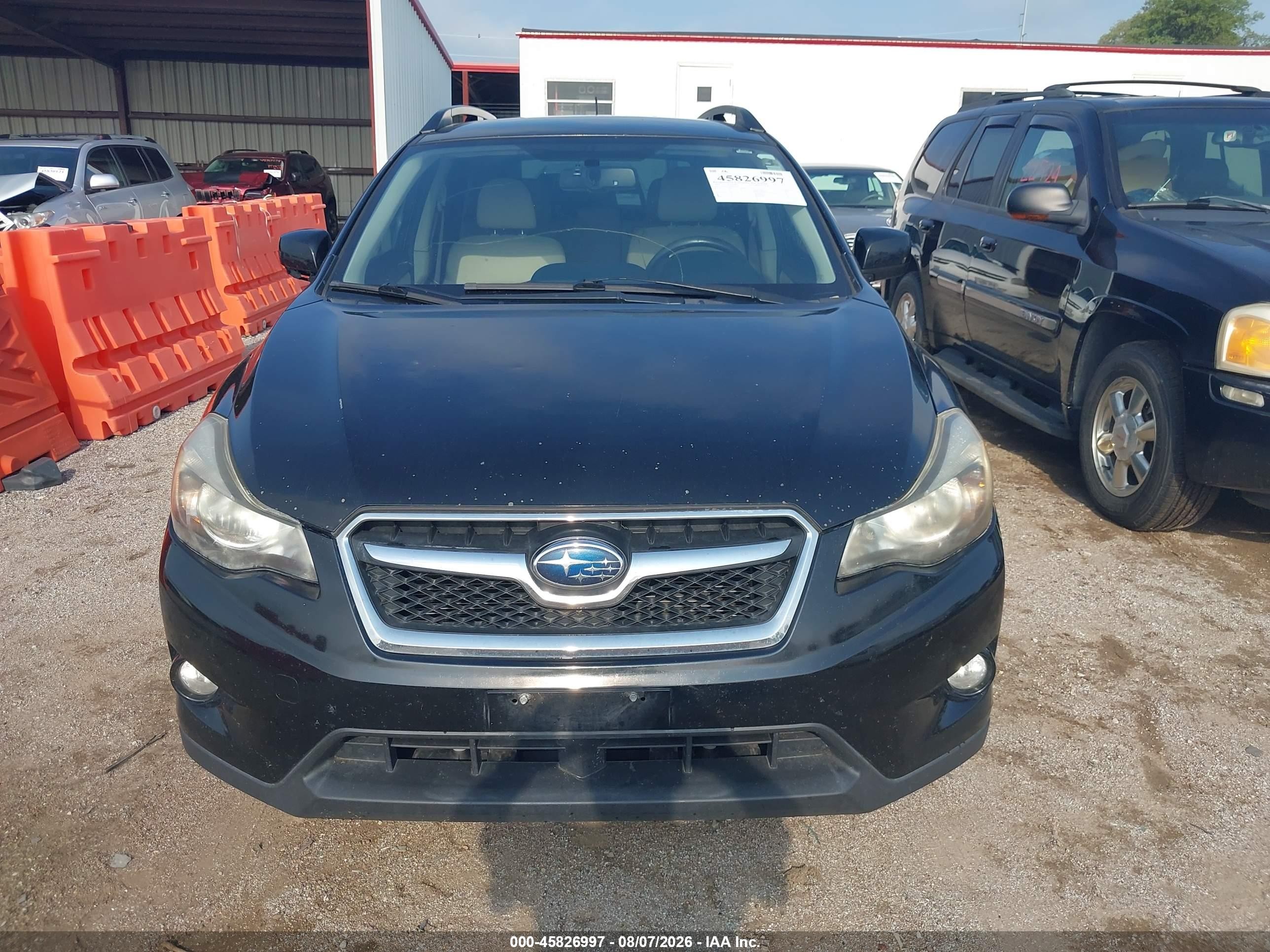 2014 Subaru Xv Crosstrek 2.0i Premium Черный vin: JF2GPACC6E8347896