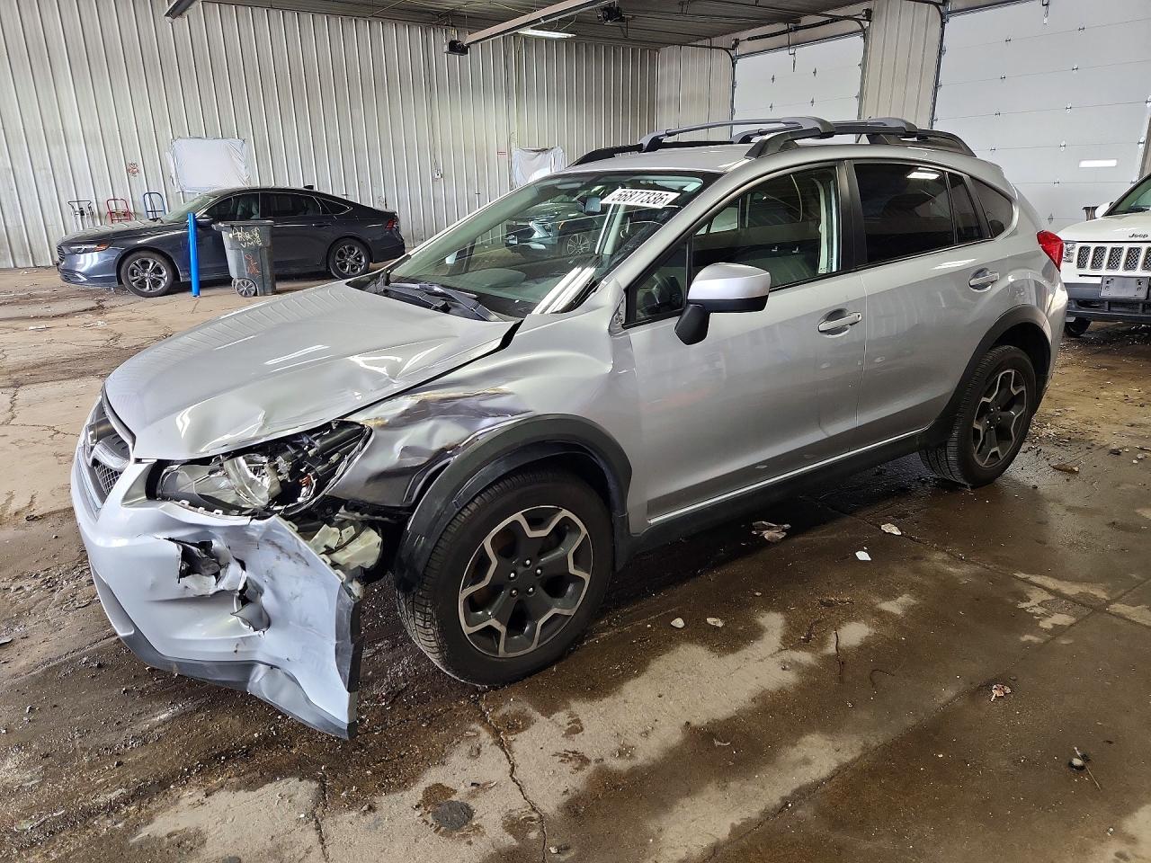 2015 Subaru Xv Crosstrek 2.0 Premium Silver vin: JF2GPACC6F8231485
