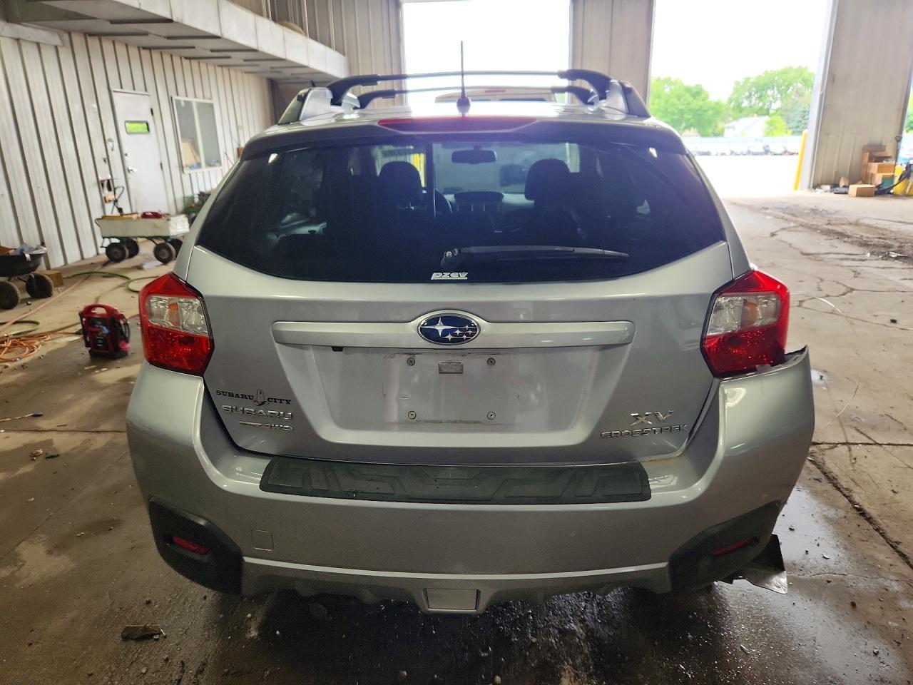 2015 Subaru Xv Crosstrek 2.0 Premium Silver vin: JF2GPACC6F8231485
