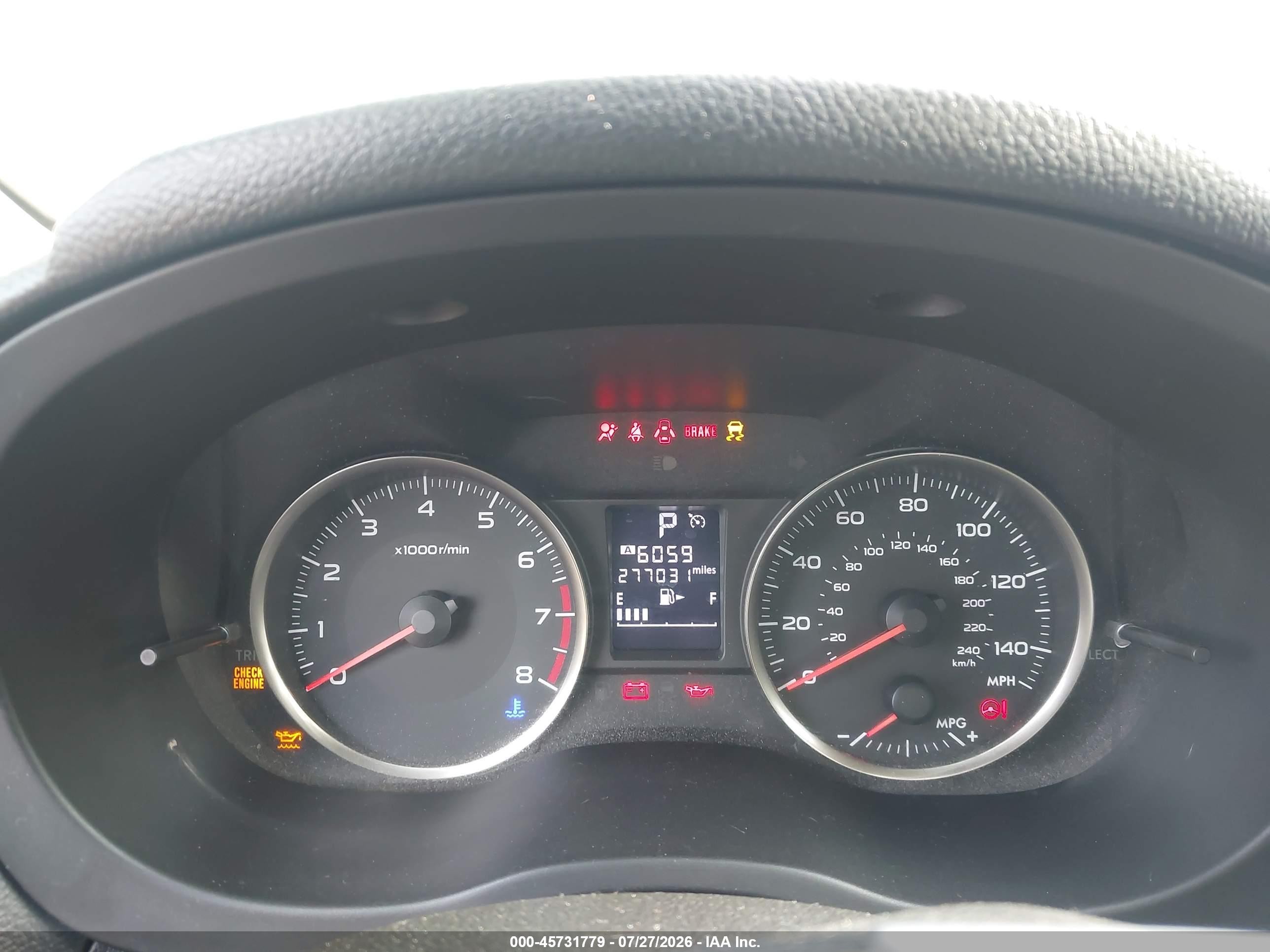 2015 Subaru Xv Crosstrek 2.0i Premium Серый vin: JF2GPACC6F8242731