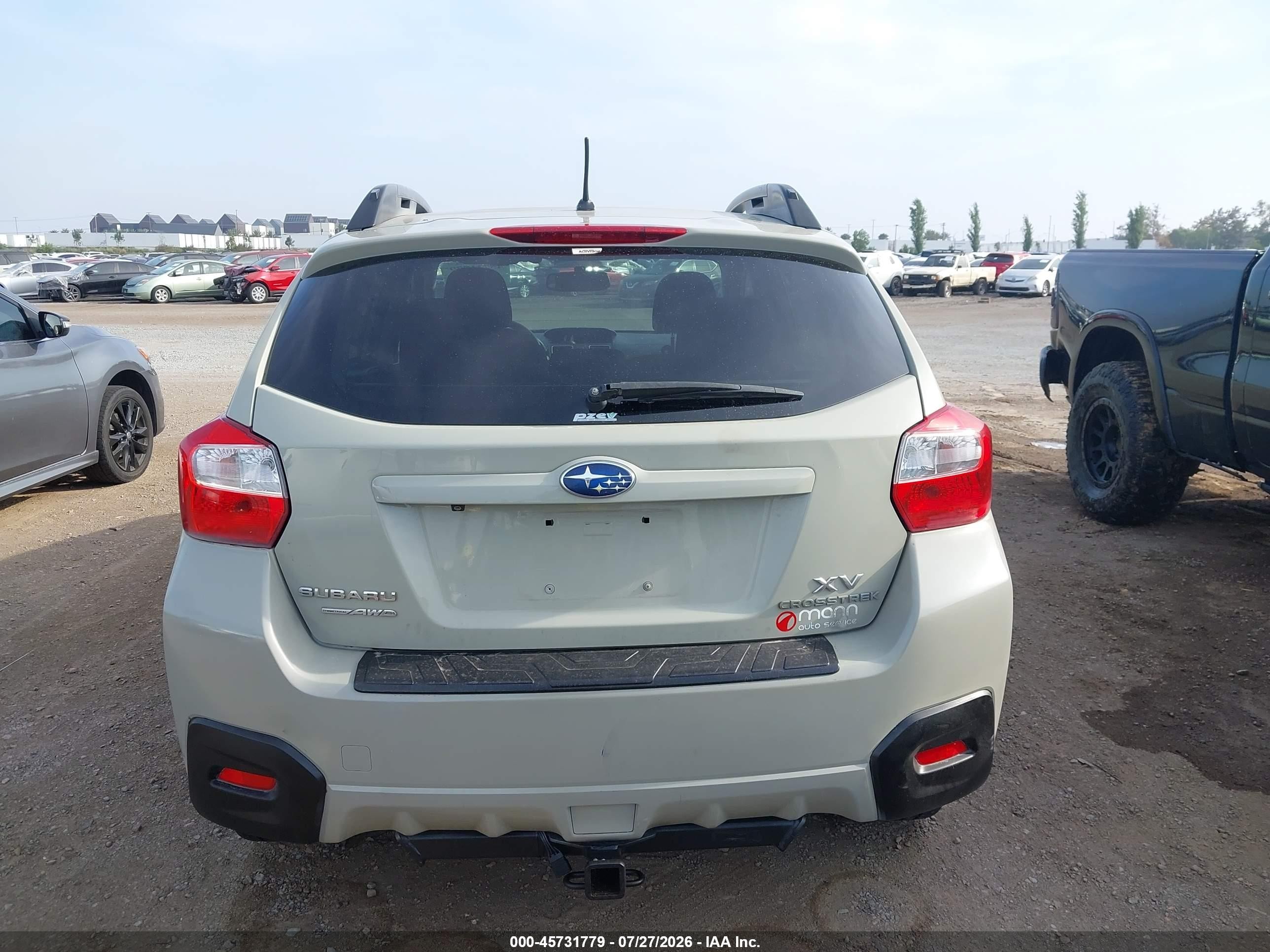 2015 Subaru Xv Crosstrek 2.0i Premium Серый vin: JF2GPACC6F8242731