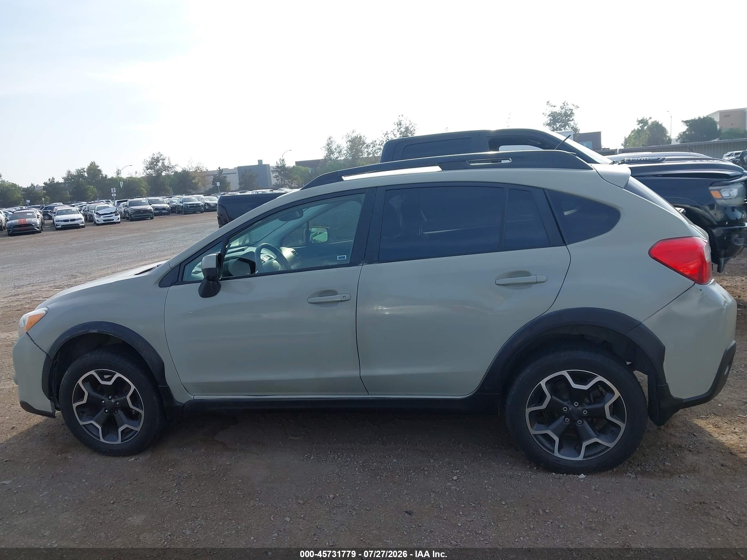 2015 Subaru Xv Crosstrek 2.0i Premium Серый vin: JF2GPACC6F8242731