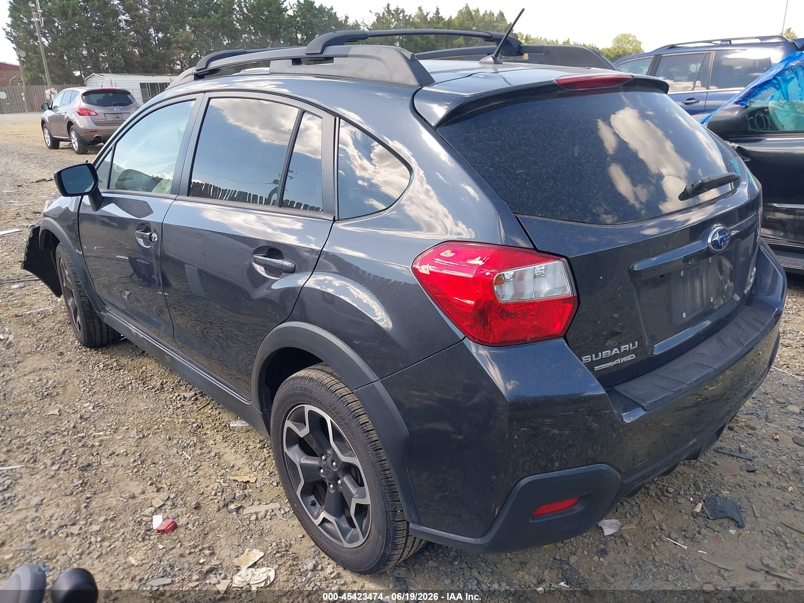 2015 Subaru Xv Crosstrek 2.0i Premium Black vin: JF2GPACC6F8272537