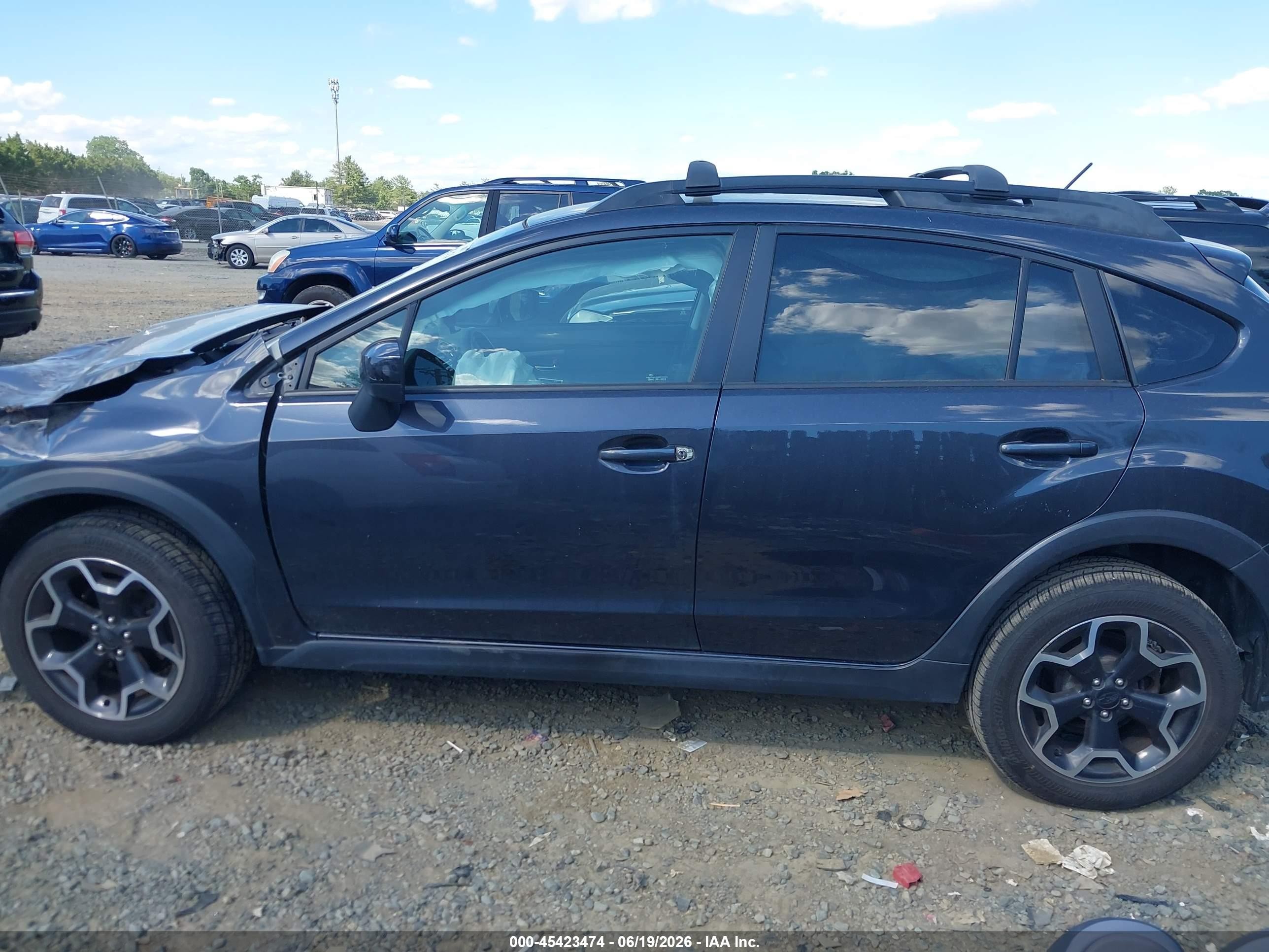 2015 Subaru Xv Crosstrek 2.0i Premium Black vin: JF2GPACC6F8272537