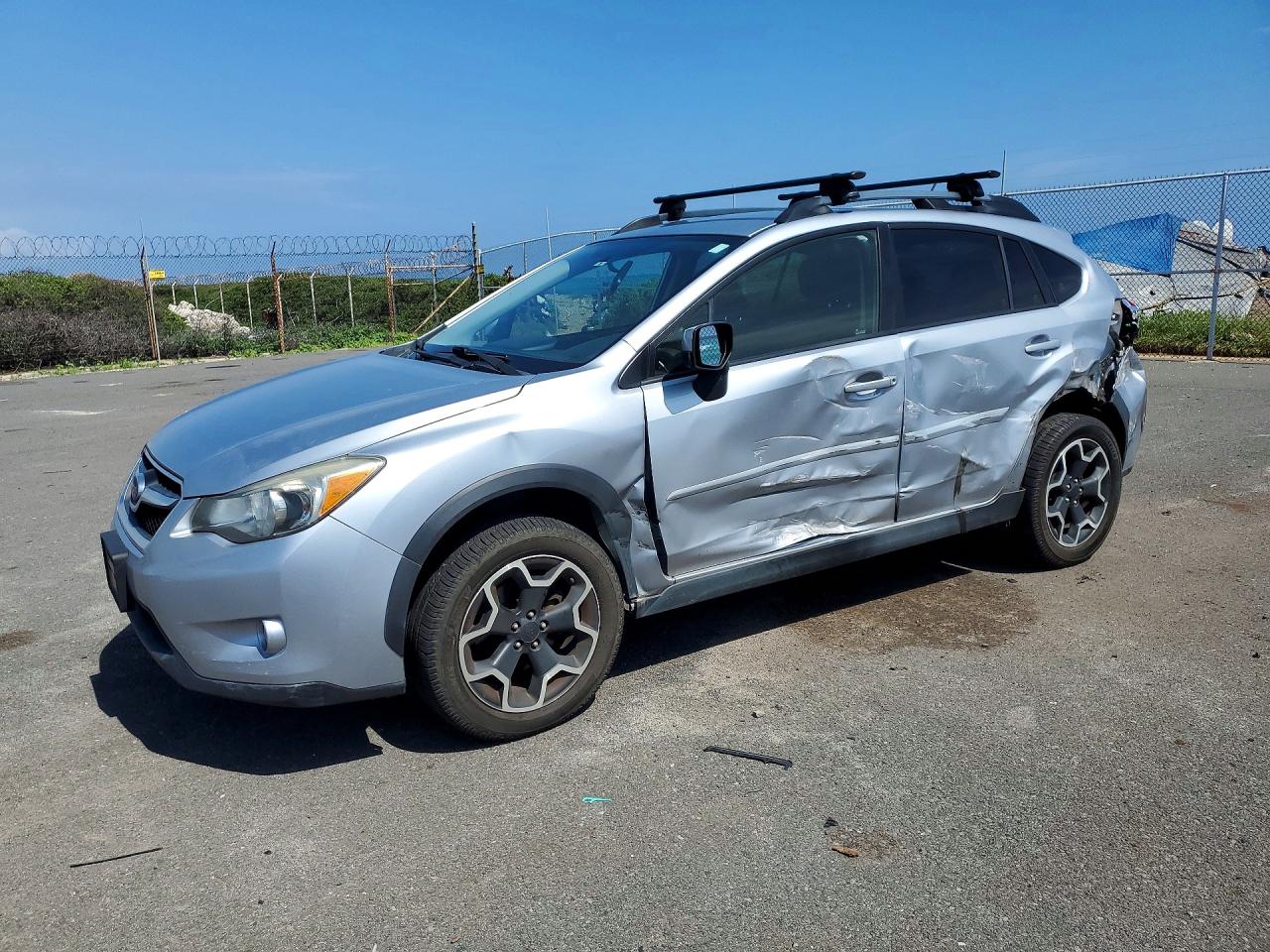 2015 Subaru Xv Crosstrek 2.0 Premium Silver vin: JF2GPACC6F8292707