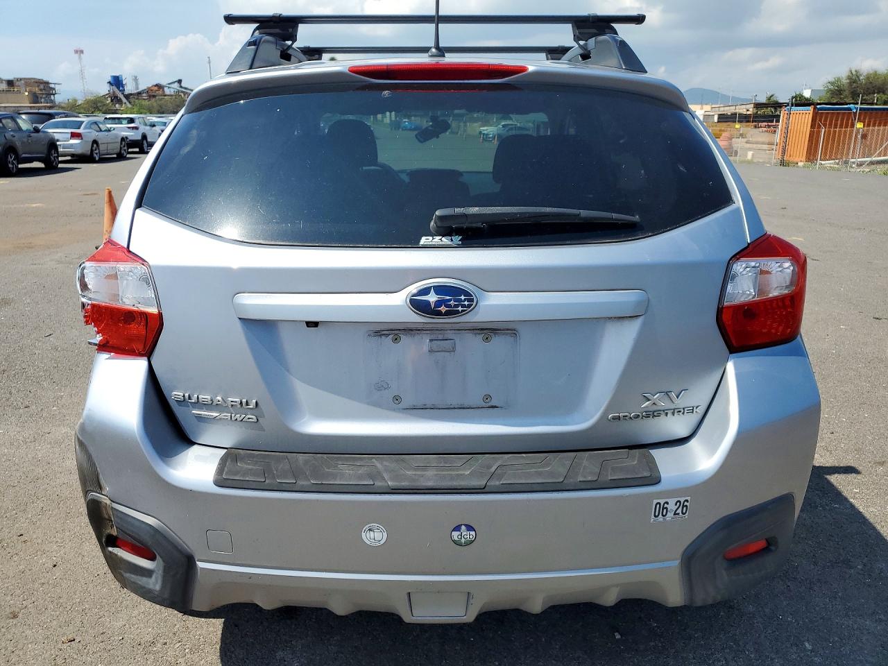 2015 Subaru Xv Crosstrek 2.0 Premium Silver vin: JF2GPACC6F8292707