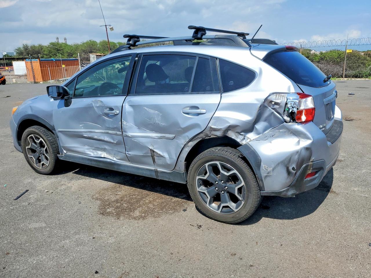 2015 Subaru Xv Crosstrek 2.0 Premium Silver vin: JF2GPACC6F8292707