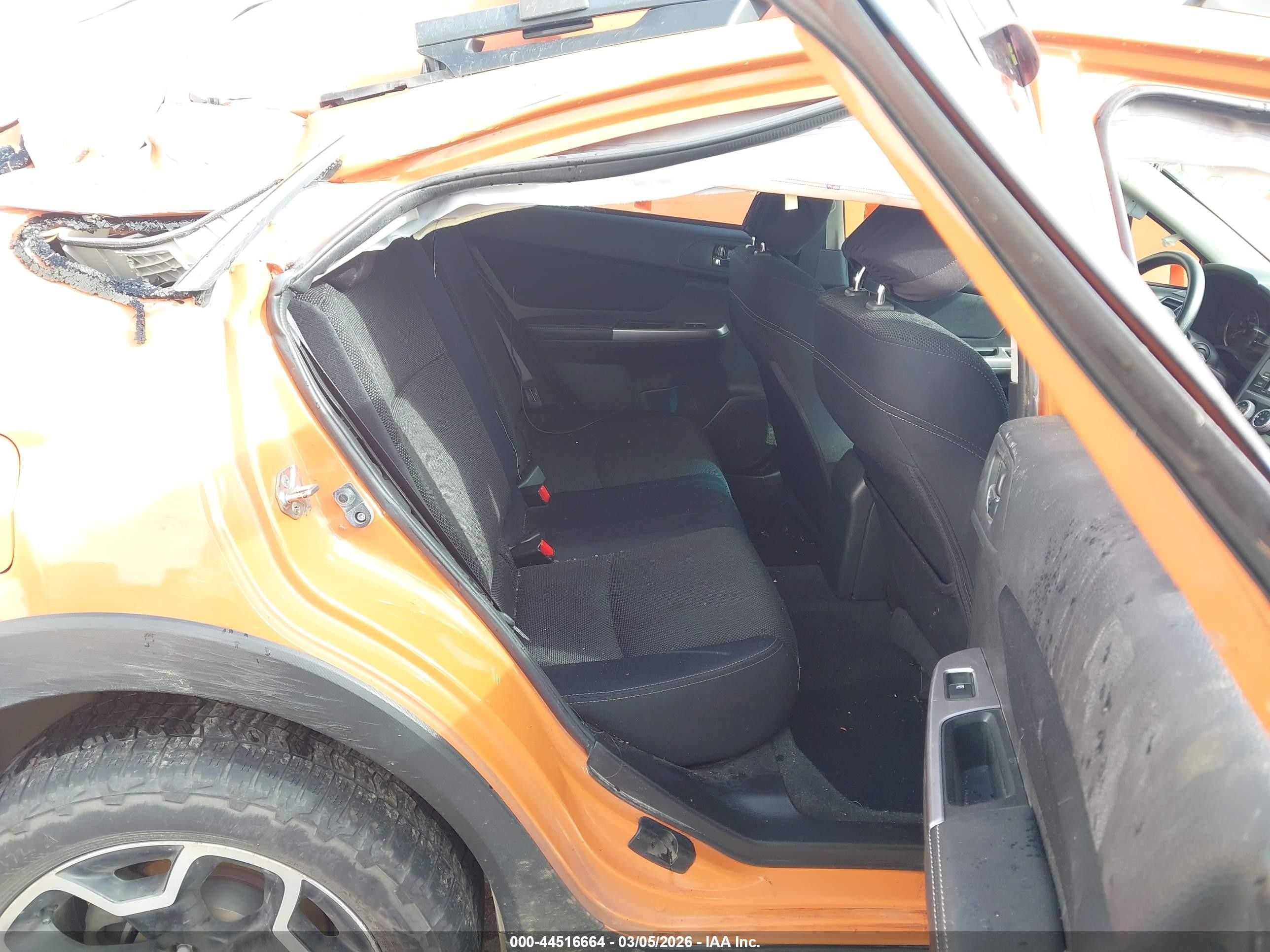 2015 Subaru Xv Crosstrek 2.0i Premium Orange vin: JF2GPACC6F8295820