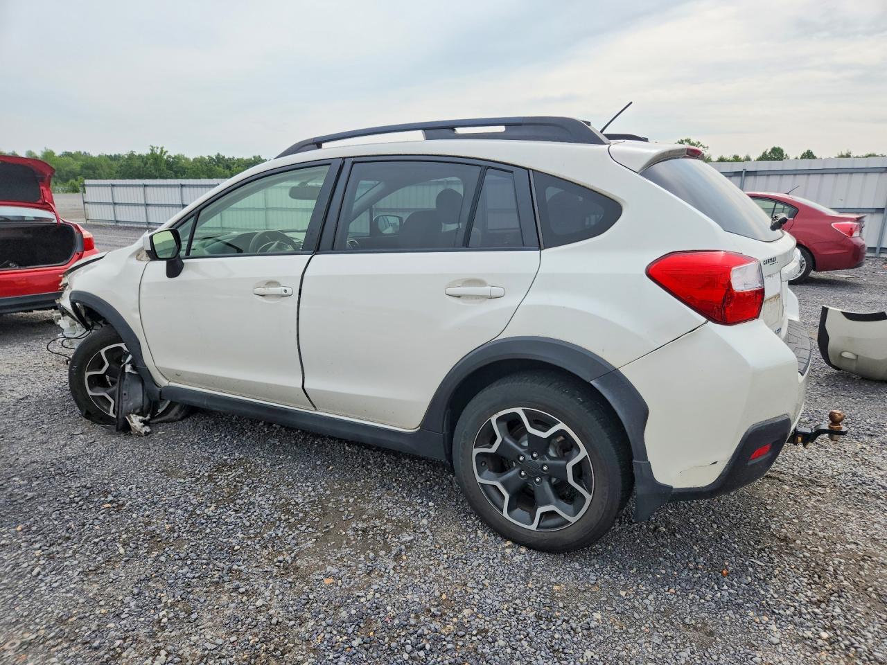 2015 Subaru Xv Crosstrek 2.0 Premium White vin: JF2GPACC6F8322272