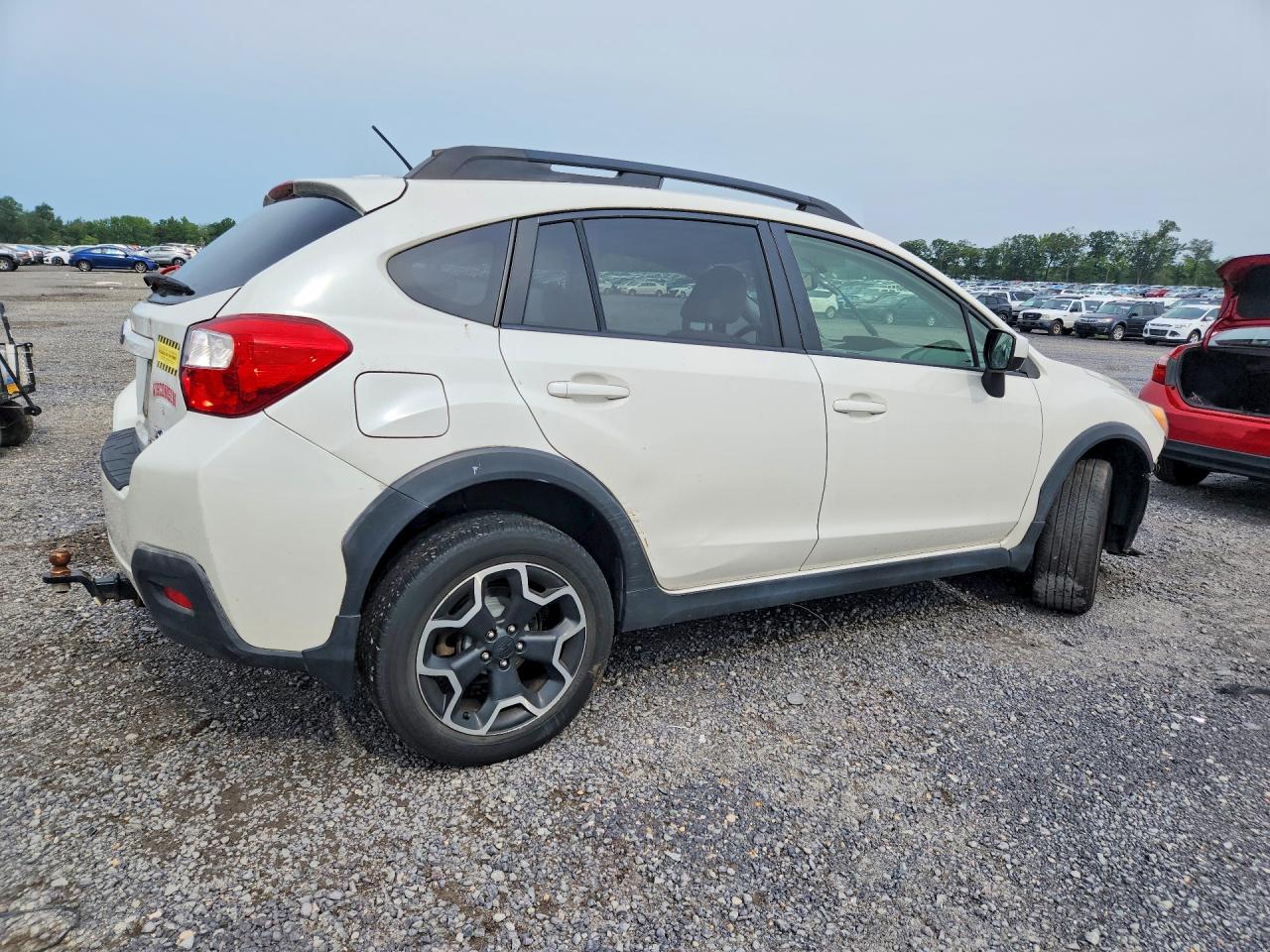 2015 Subaru Xv Crosstrek 2.0 Premium White vin: JF2GPACC6F8322272