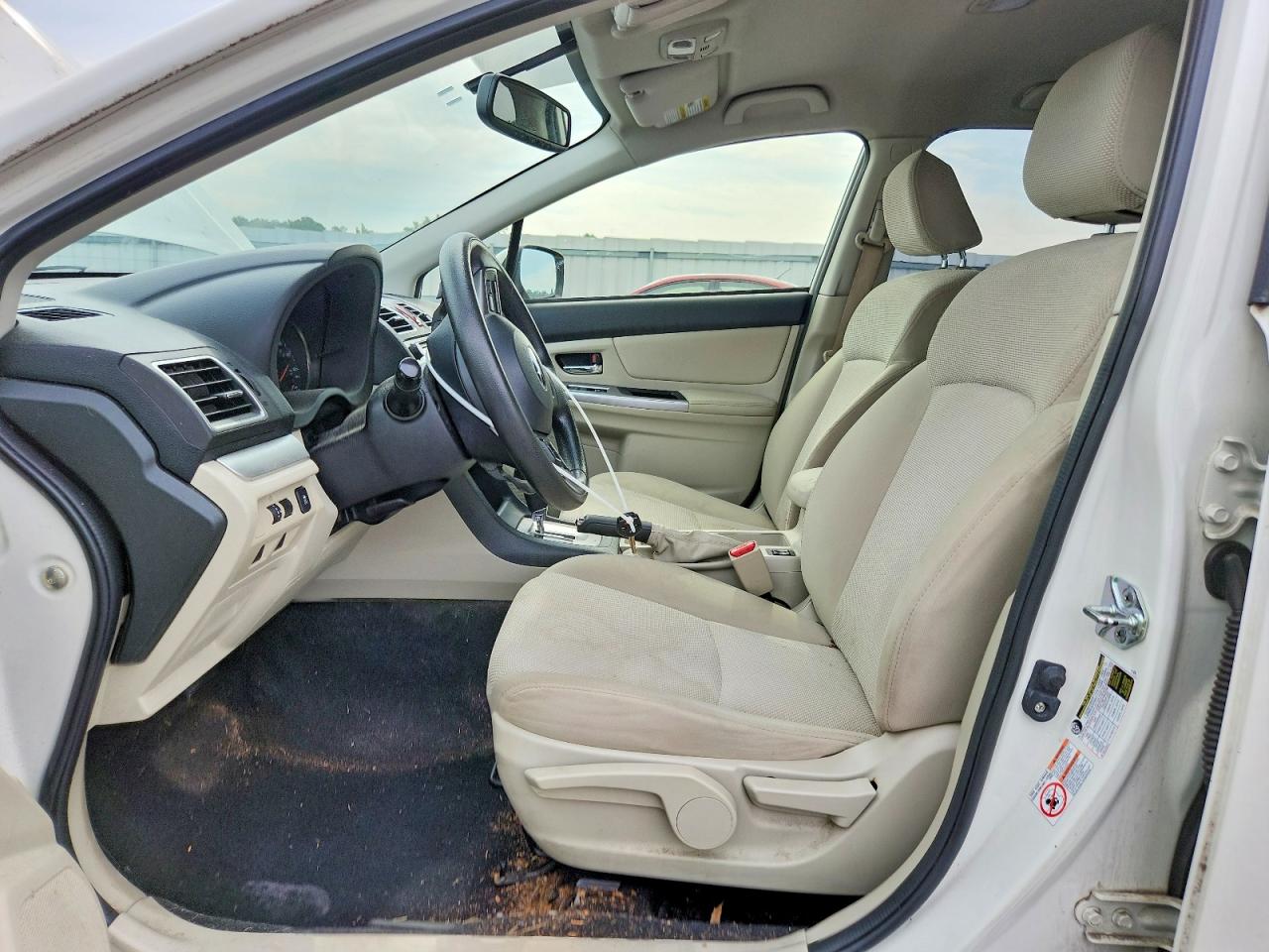 2015 Subaru Xv Crosstrek 2.0 Premium White vin: JF2GPACC6F8322272