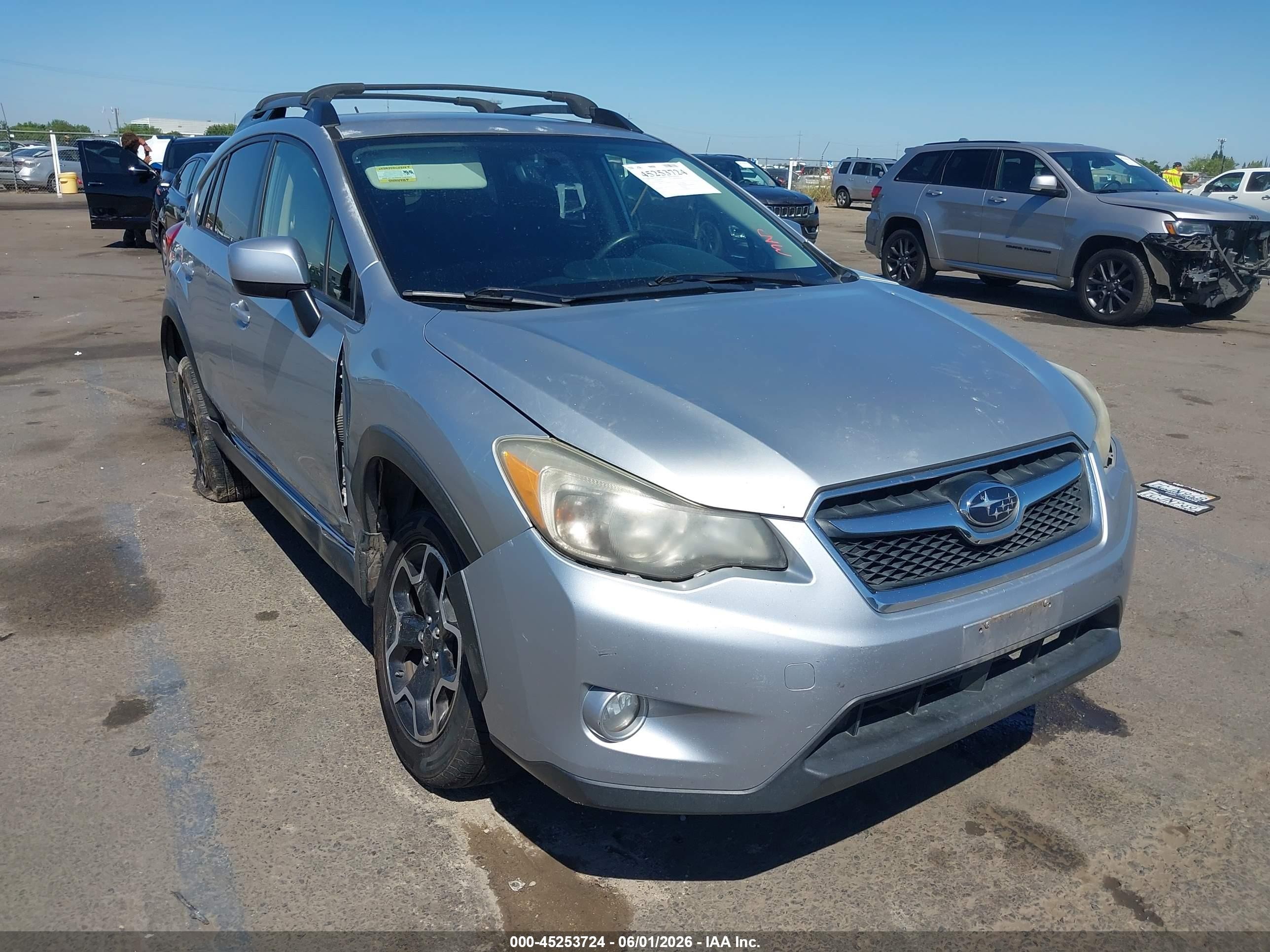 2013 Subaru Xv Crosstrek 2.0i Premium Silver vin: JF2GPACC7D1900191