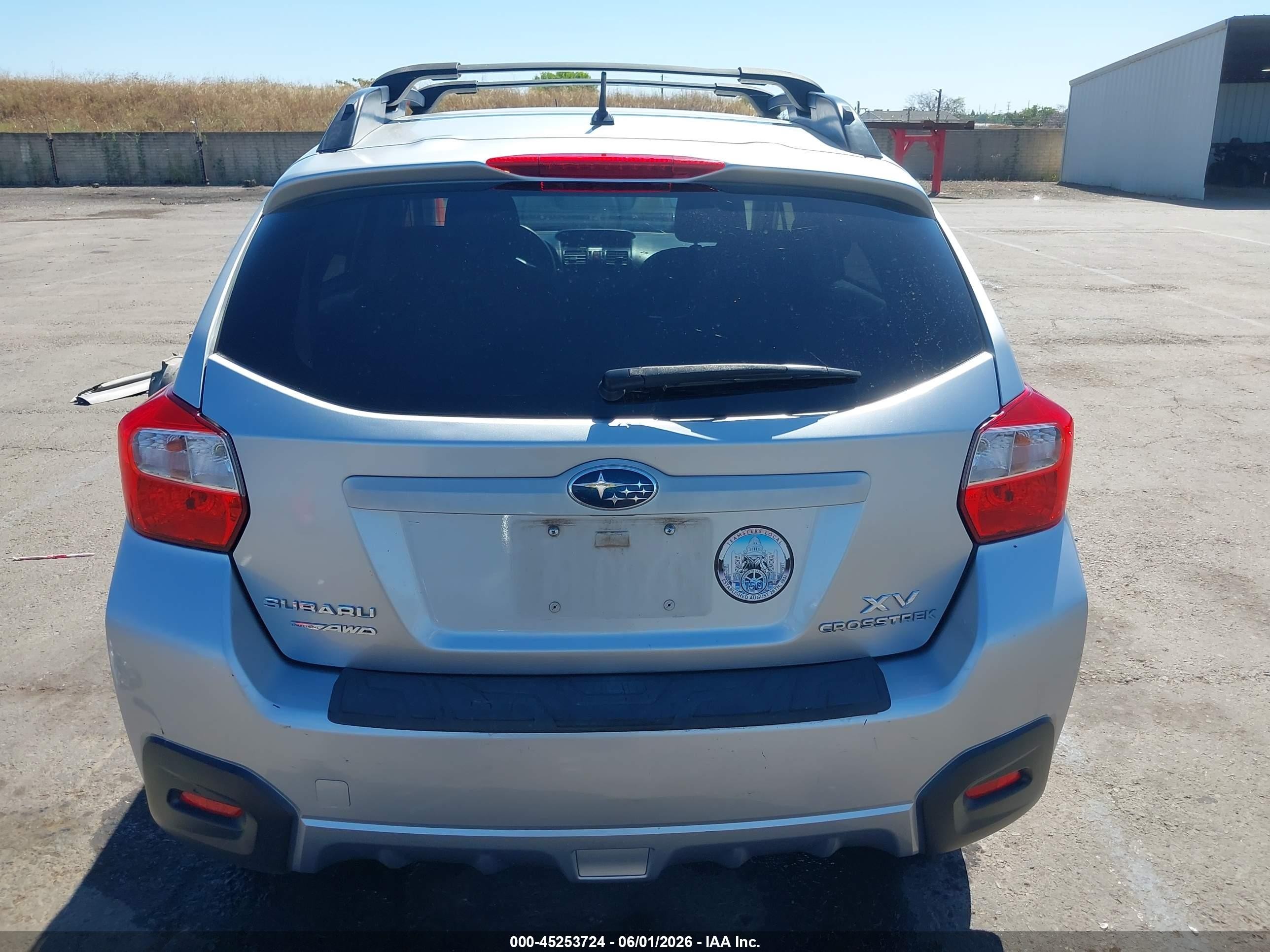 2013 Subaru Xv Crosstrek 2.0i Premium Silver vin: JF2GPACC7D1900191