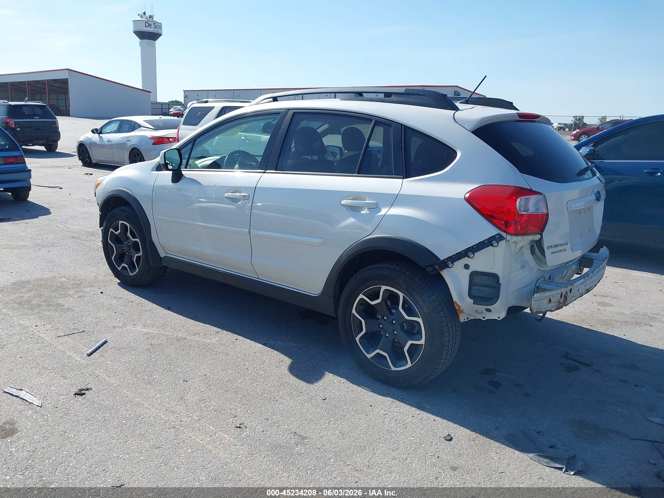 2013 Subaru Xv Crosstrek 2.0i Premium White vin: JF2GPACC7D2805138