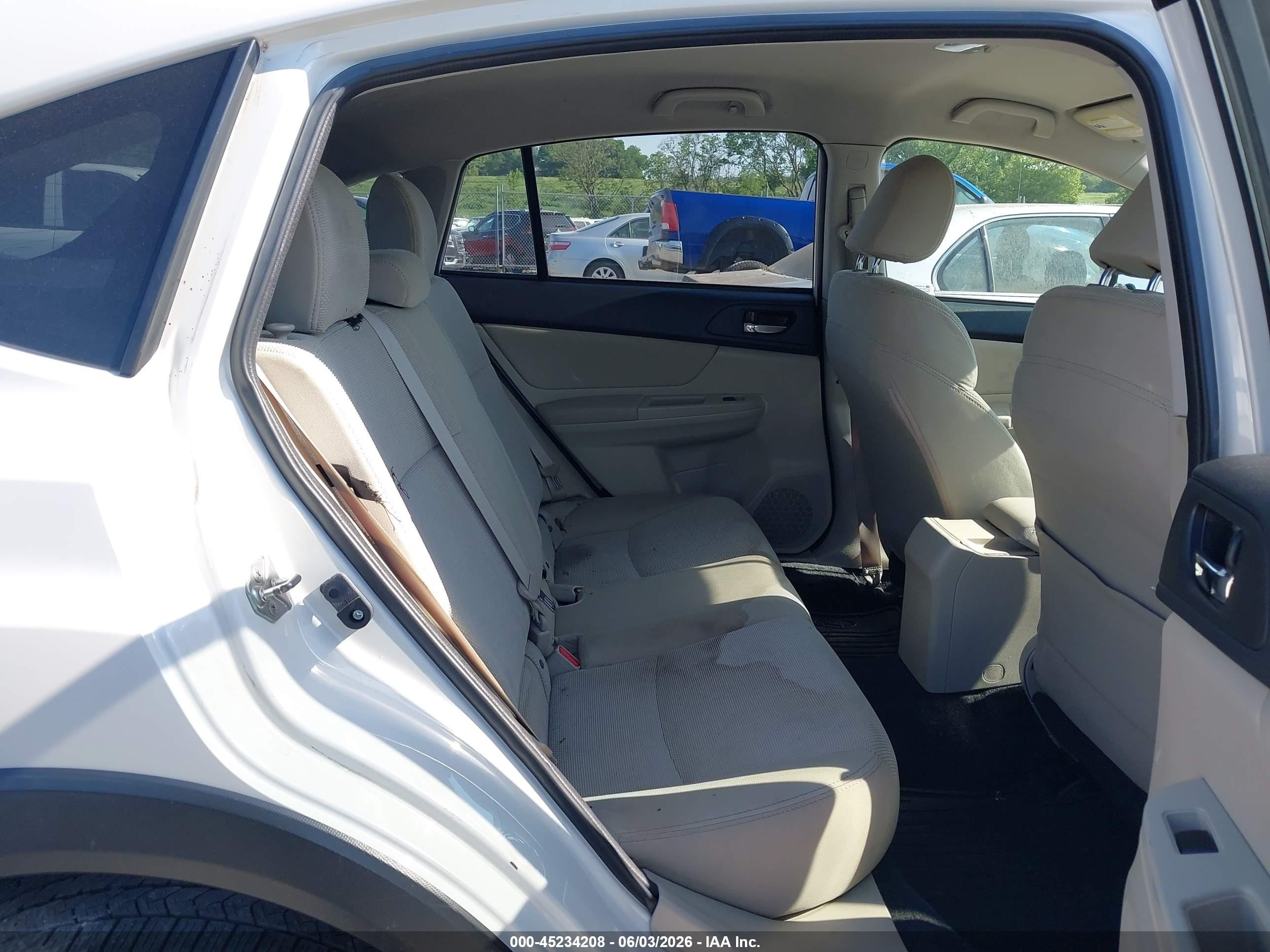 2013 Subaru Xv Crosstrek 2.0i Premium White vin: JF2GPACC7D2805138