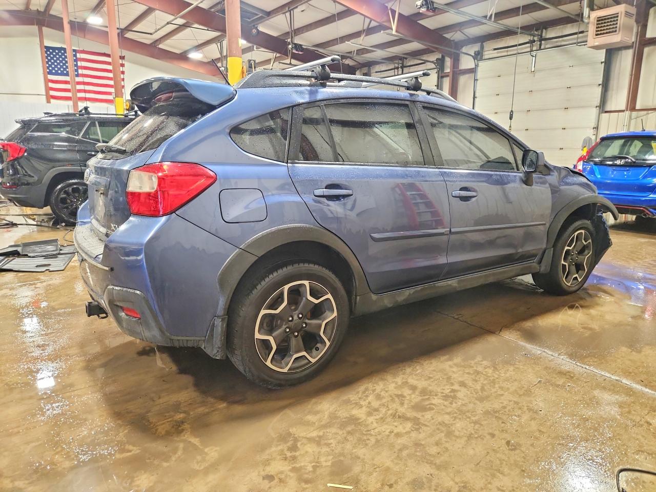 2013 Subaru Xv Crosstrek 2.0 Premium Blue vin: JF2GPACC7D2811201