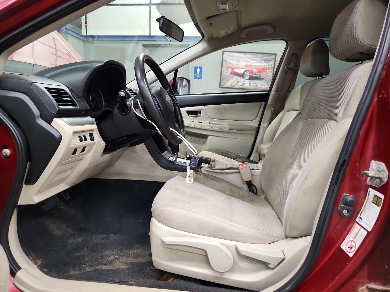 2013 Subaru Xv Crosstrek 2.0 Premium Red vin: JF2GPACC7D2826944