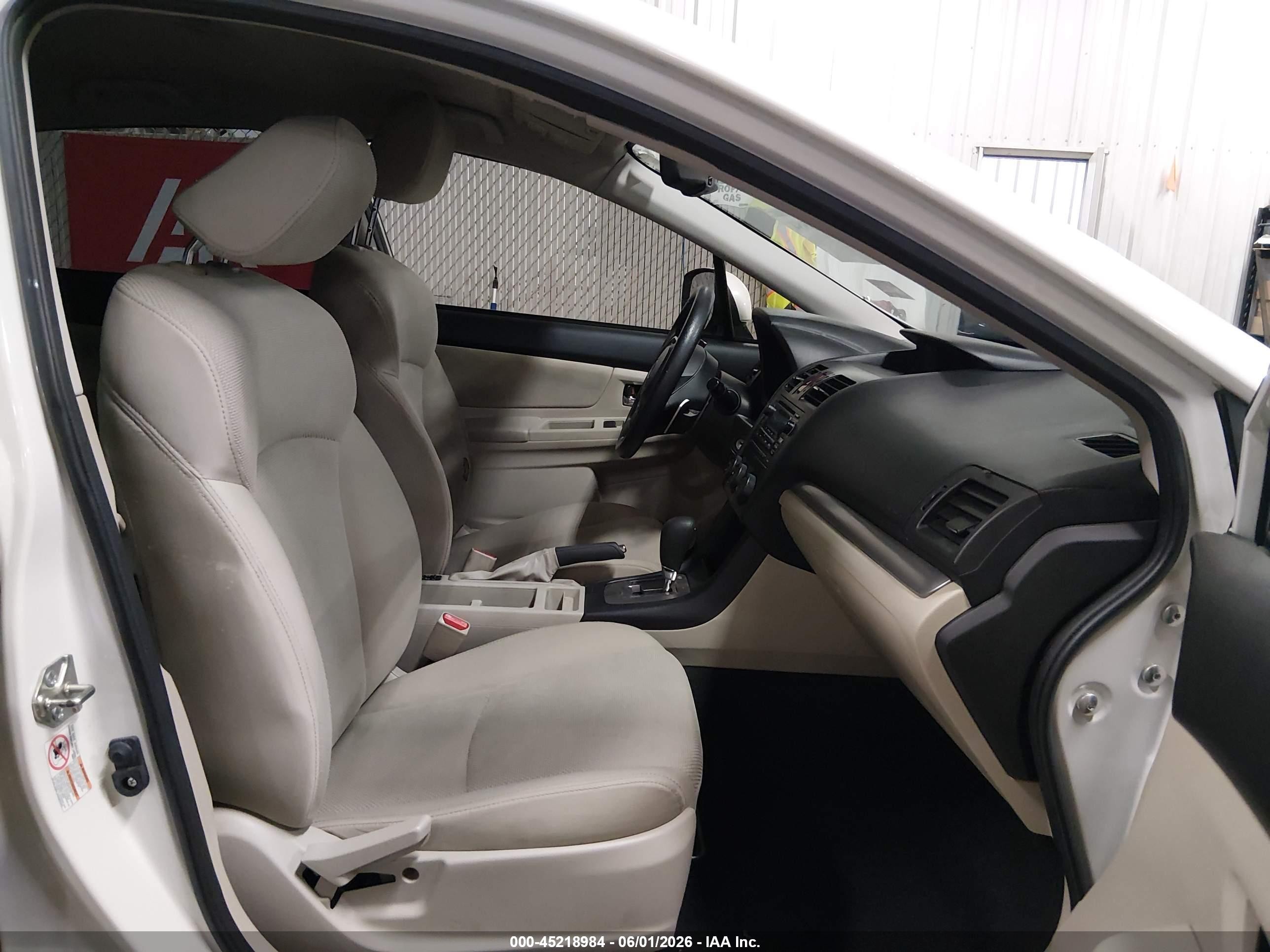 2013 Subaru Xv Crosstrek 2.0i Premium White vin: JF2GPACC7D2855277