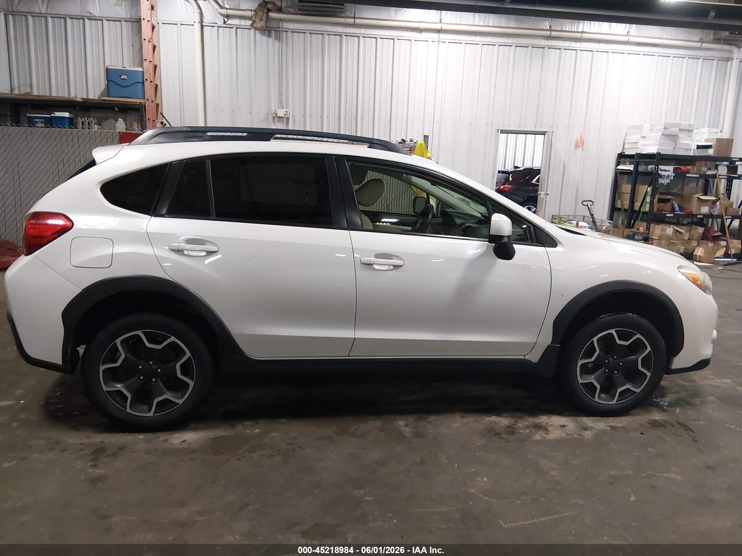 2013 Subaru Xv Crosstrek 2.0i Premium White vin: JF2GPACC7D2855277