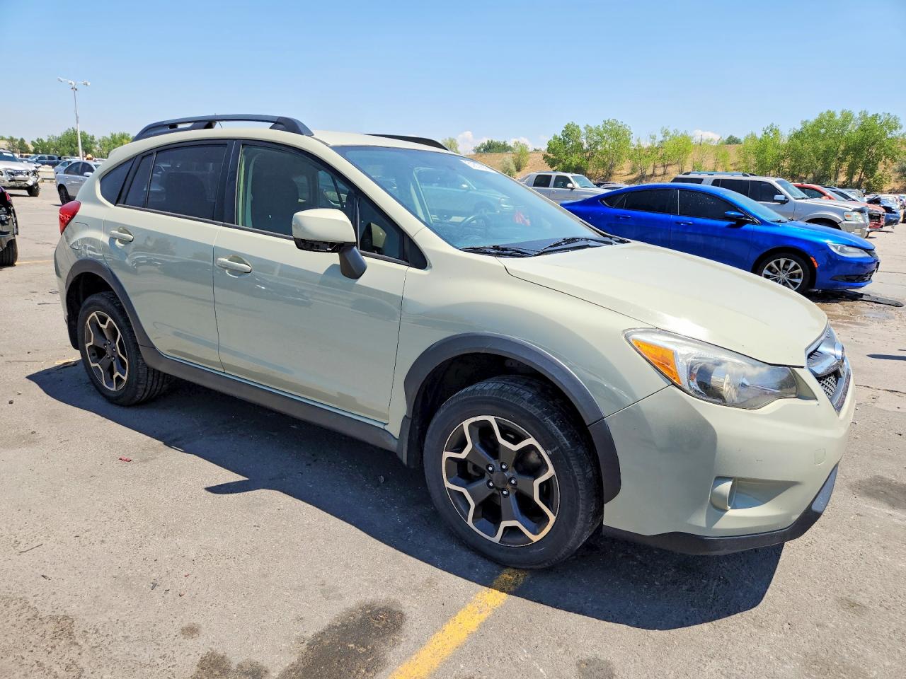 2013 Subaru Xv Crosstrek 2.0 Premium Tan vin: JF2GPACC7D2892216