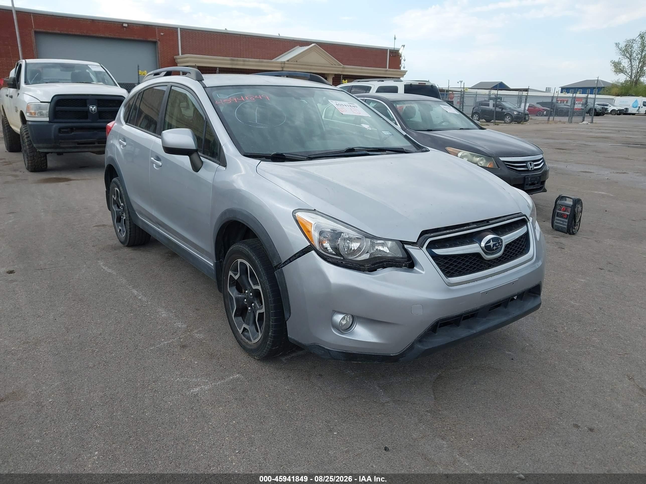 2013 Subaru Xv Crosstrek 2.0i Premium Gray vin: JF2GPACC7DH808943