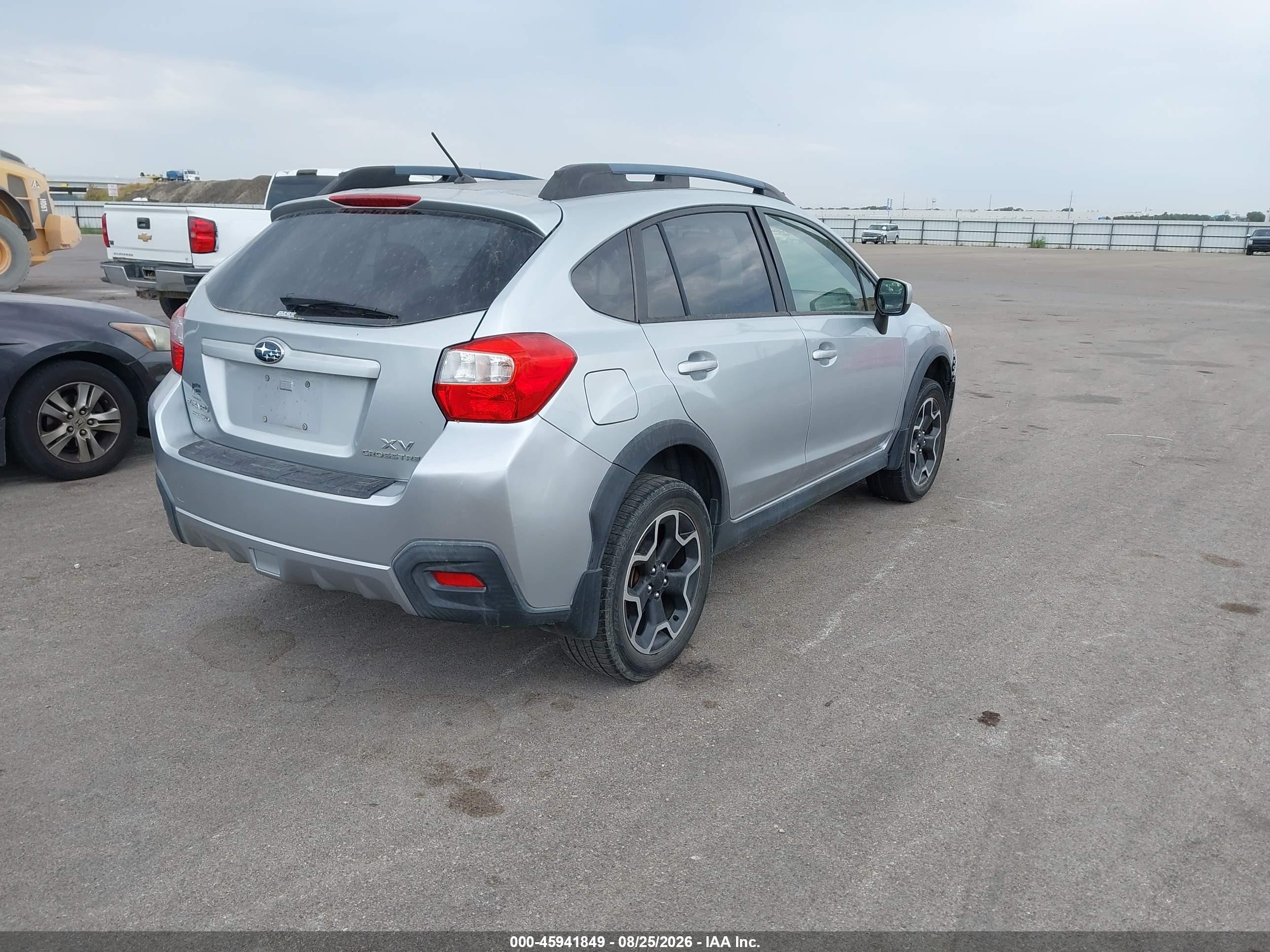 2013 Subaru Xv Crosstrek 2.0i Premium Gray vin: JF2GPACC7DH808943