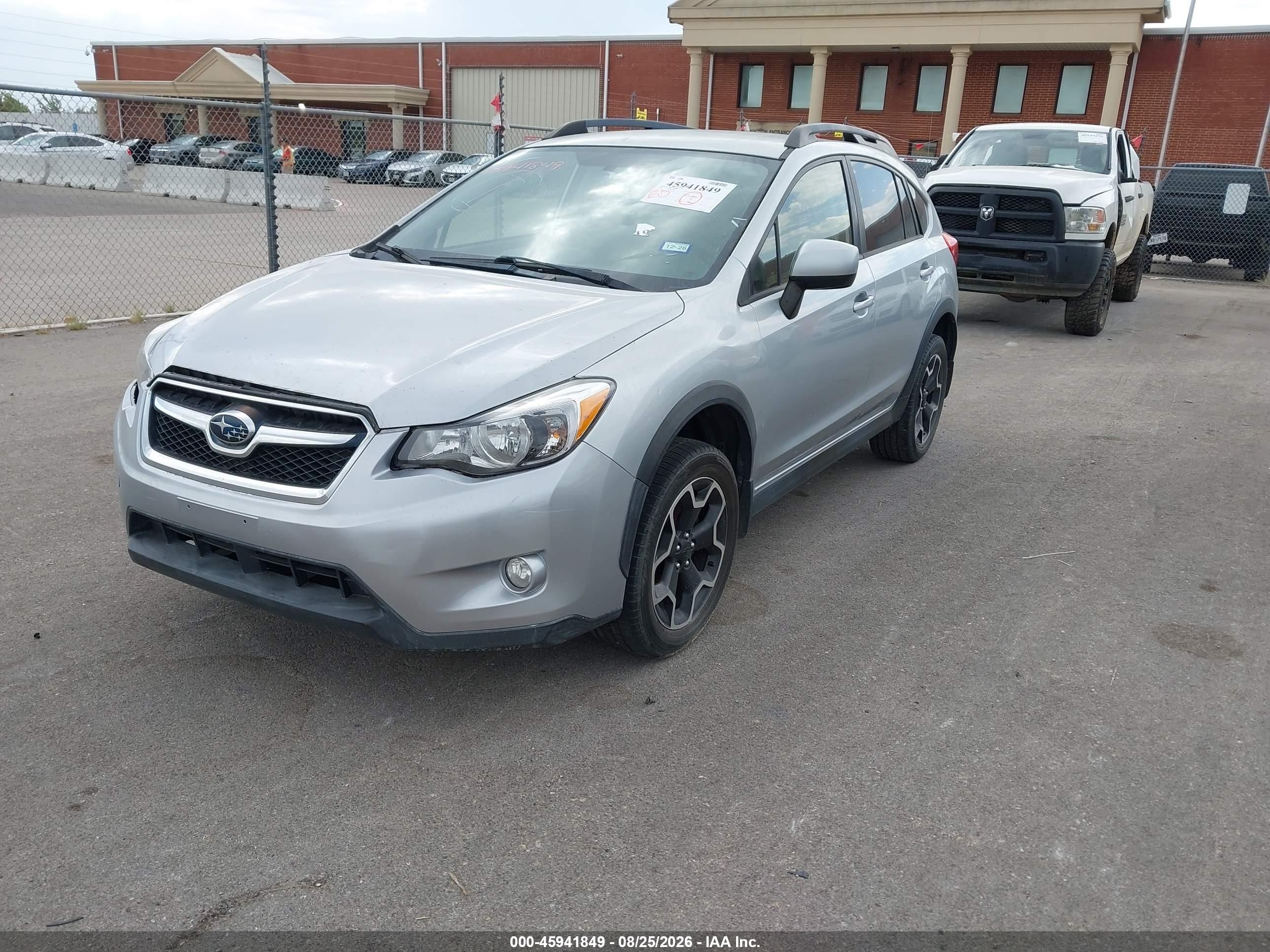 2013 Subaru Xv Crosstrek 2.0i Premium Gray vin: JF2GPACC7DH808943