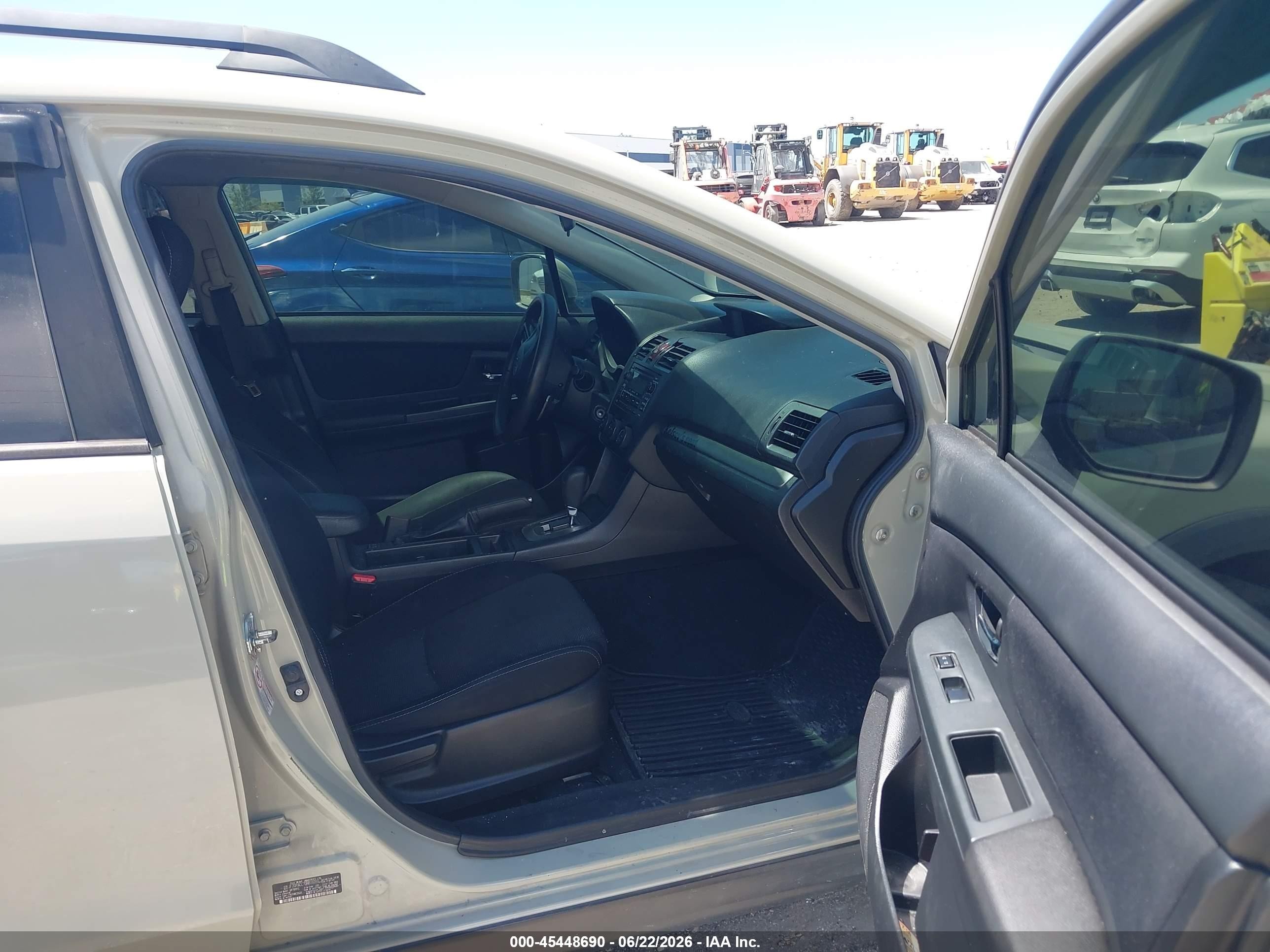 2013 Subaru Xv Crosstrek 2.0i Premium Gray vin: JF2GPACC7DH816055