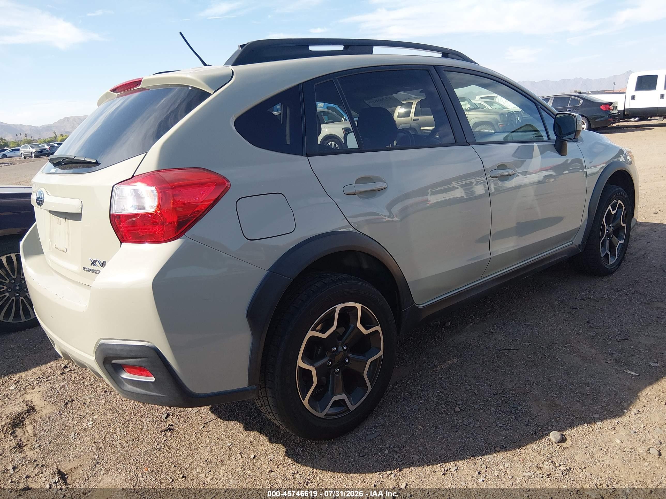 2013 Subaru Xv Crosstrek 2.0i Premium Желто-коричневый vin: JF2GPACC7DH843532