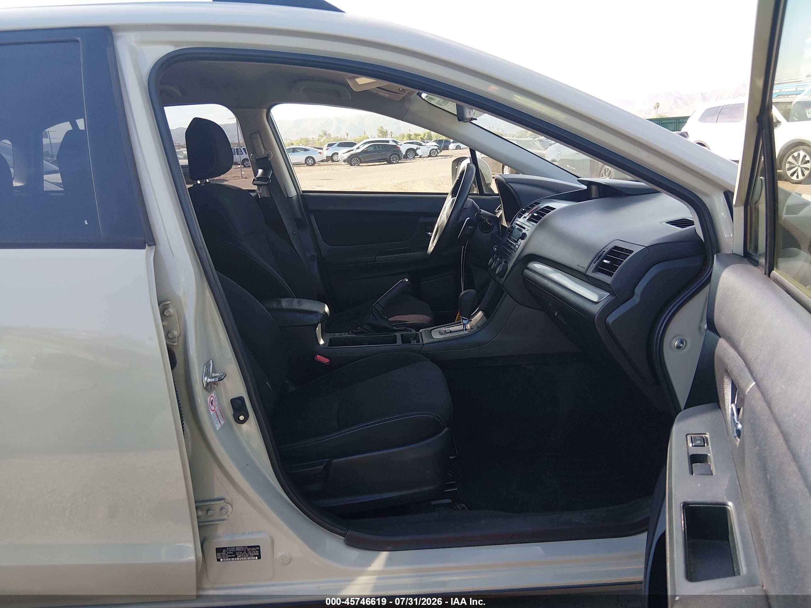 2013 Subaru Xv Crosstrek 2.0i Premium Желто-коричневый vin: JF2GPACC7DH843532