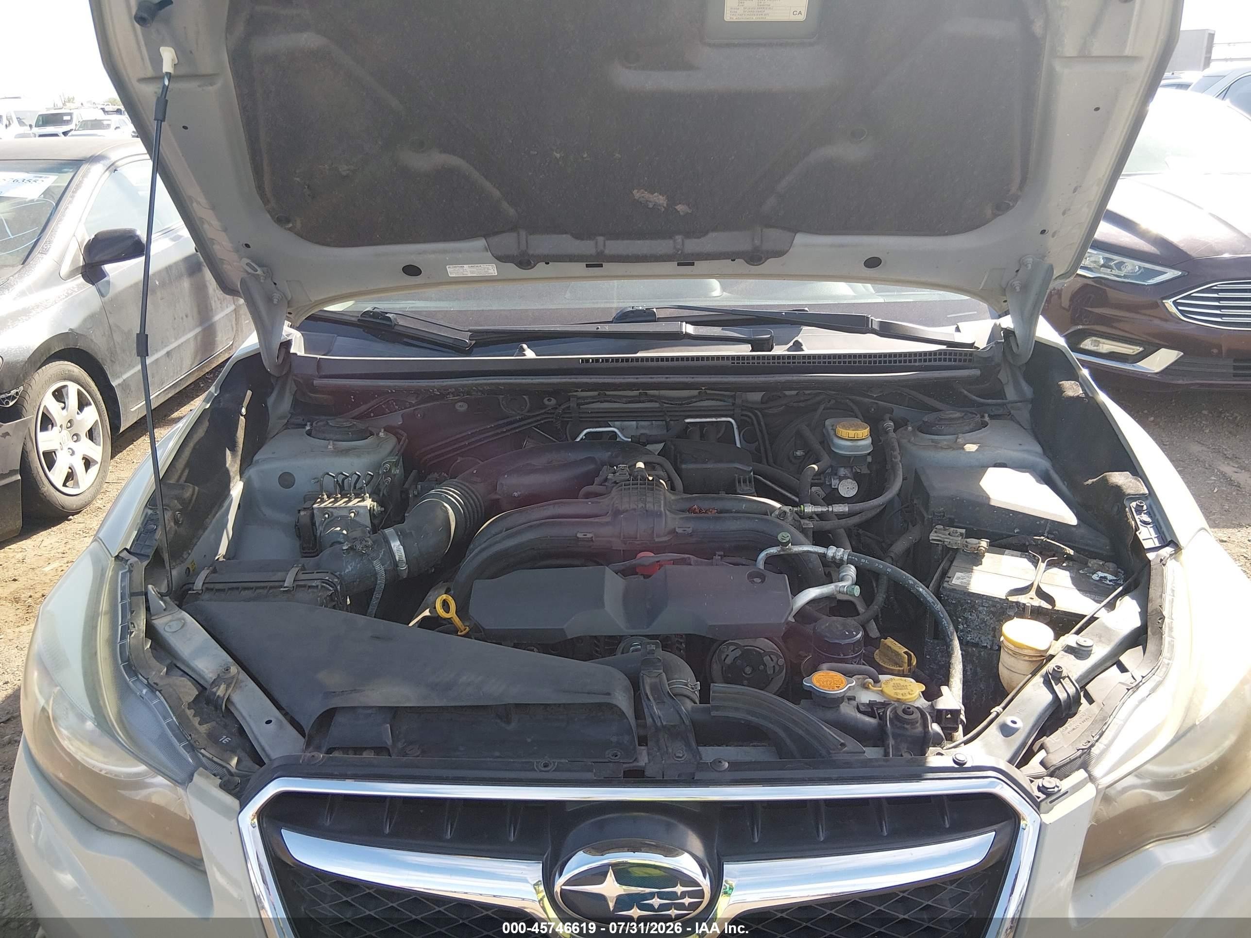 2013 Subaru Xv Crosstrek 2.0i Premium Желто-коричневый vin: JF2GPACC7DH843532
