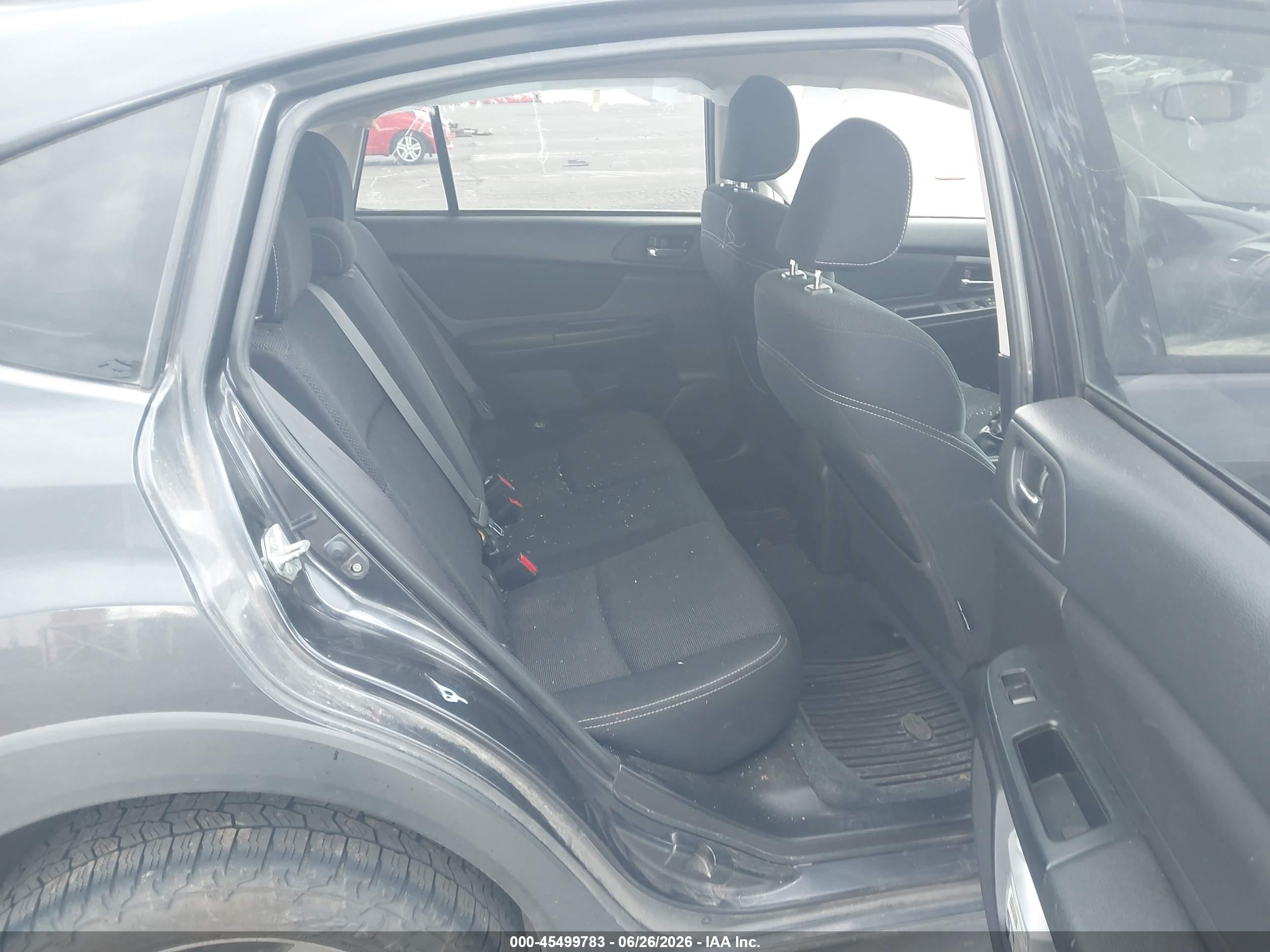 2014 Subaru Xv Crosstrek 2.0i Premium Gray vin: JF2GPACC7E8212619