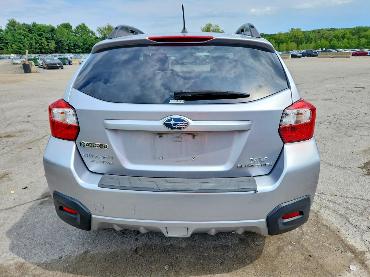 2014 Subaru Xv Crosstrek 2.0 Premium Silver vin: JF2GPACC7E8235088