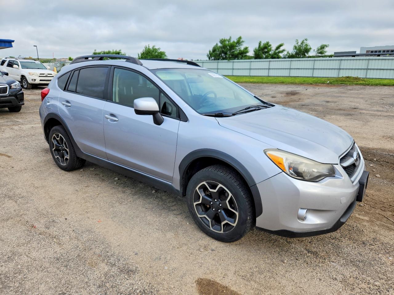 2014 Subaru Xv Crosstrek 2.0 Premium Gray vin: JF2GPACC7E8248777