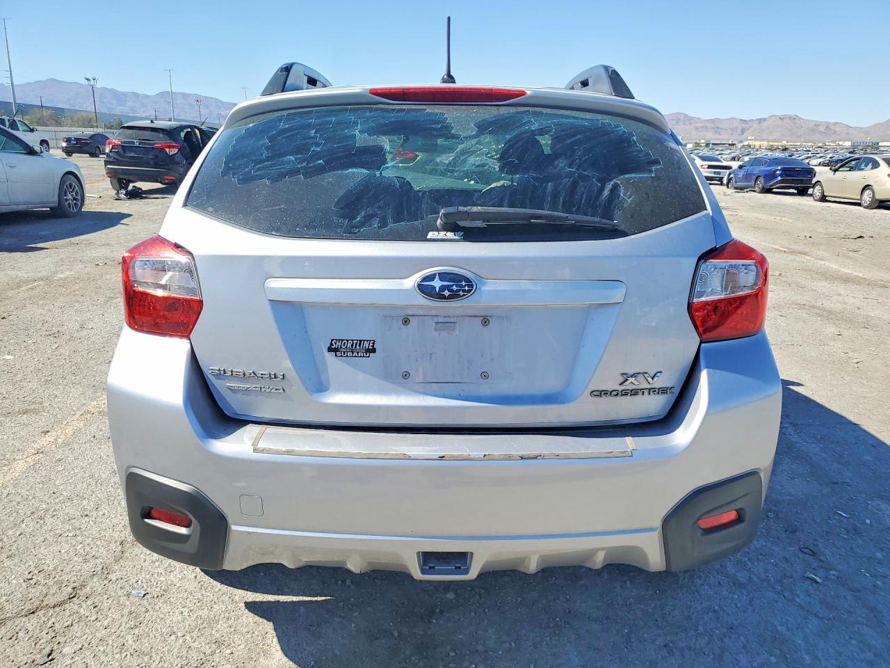 2014 Subaru Xv Crosstrek 2.0 Premium Silver vin: JF2GPACC7E8263215
