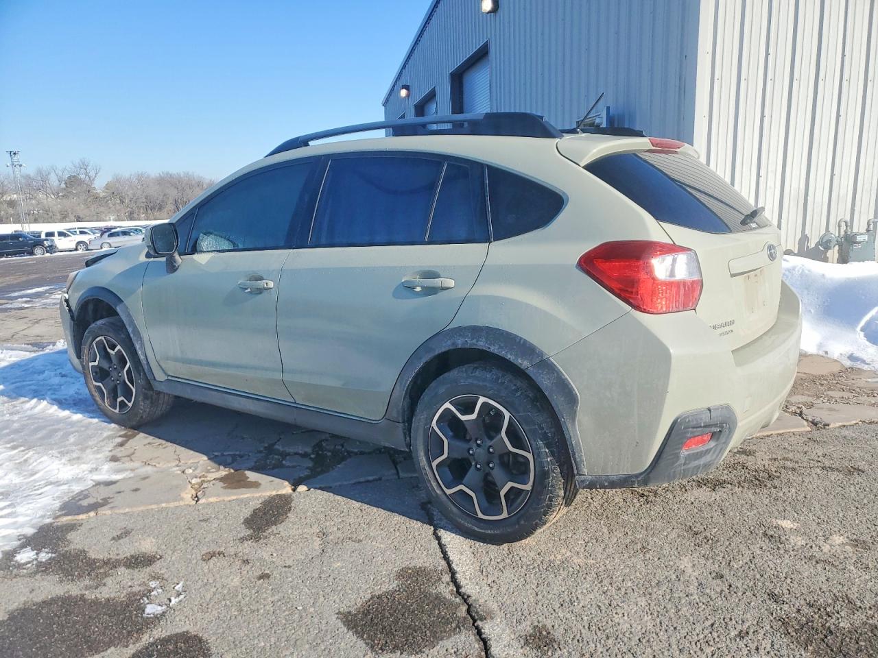 2014 Subaru Xv Crosstrek 2.0 Premium Beige vin: JF2GPACC7E8296148