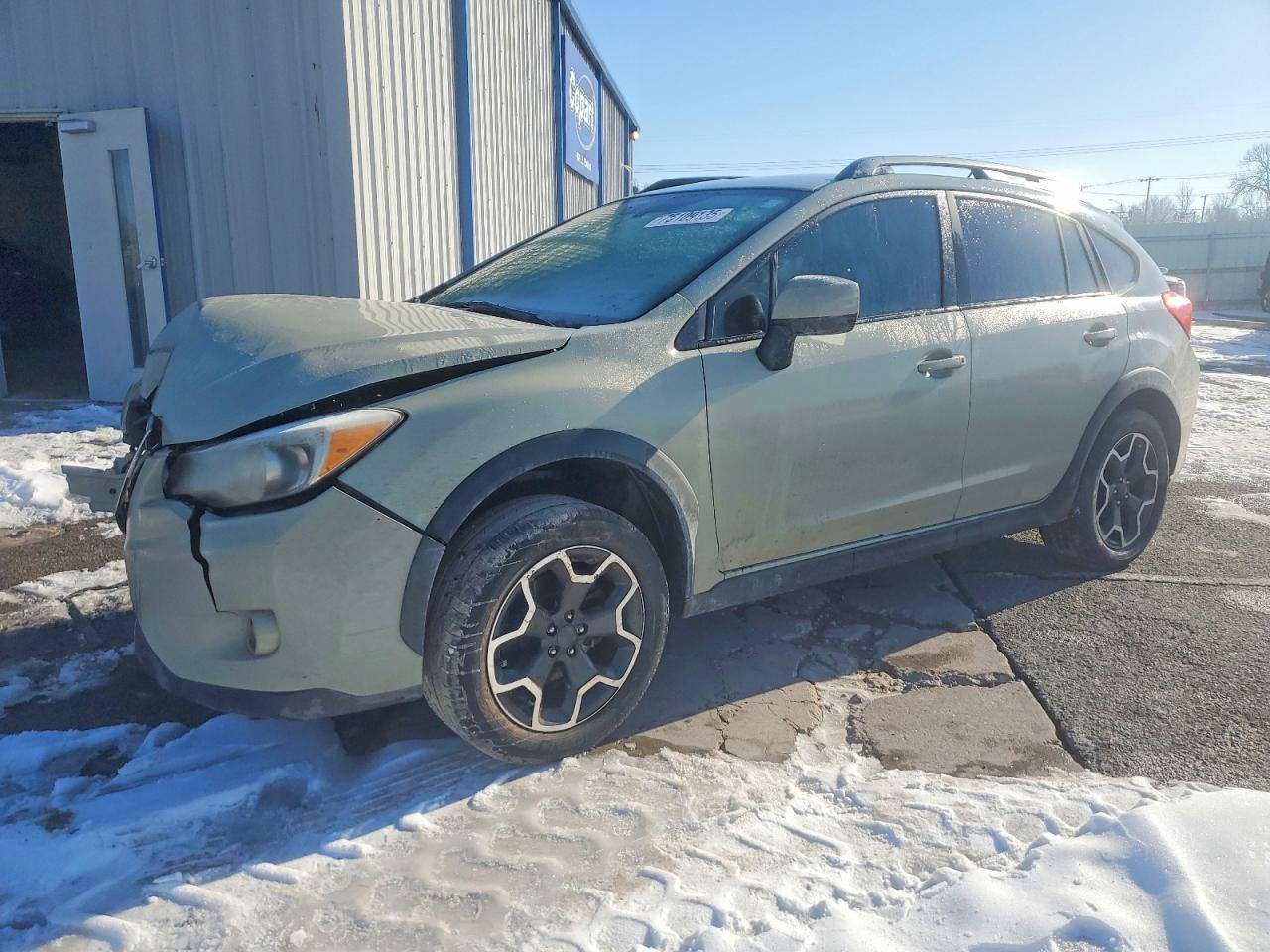 2014 Subaru Xv Crosstrek 2.0 Premium Beige vin: JF2GPACC7E8296148