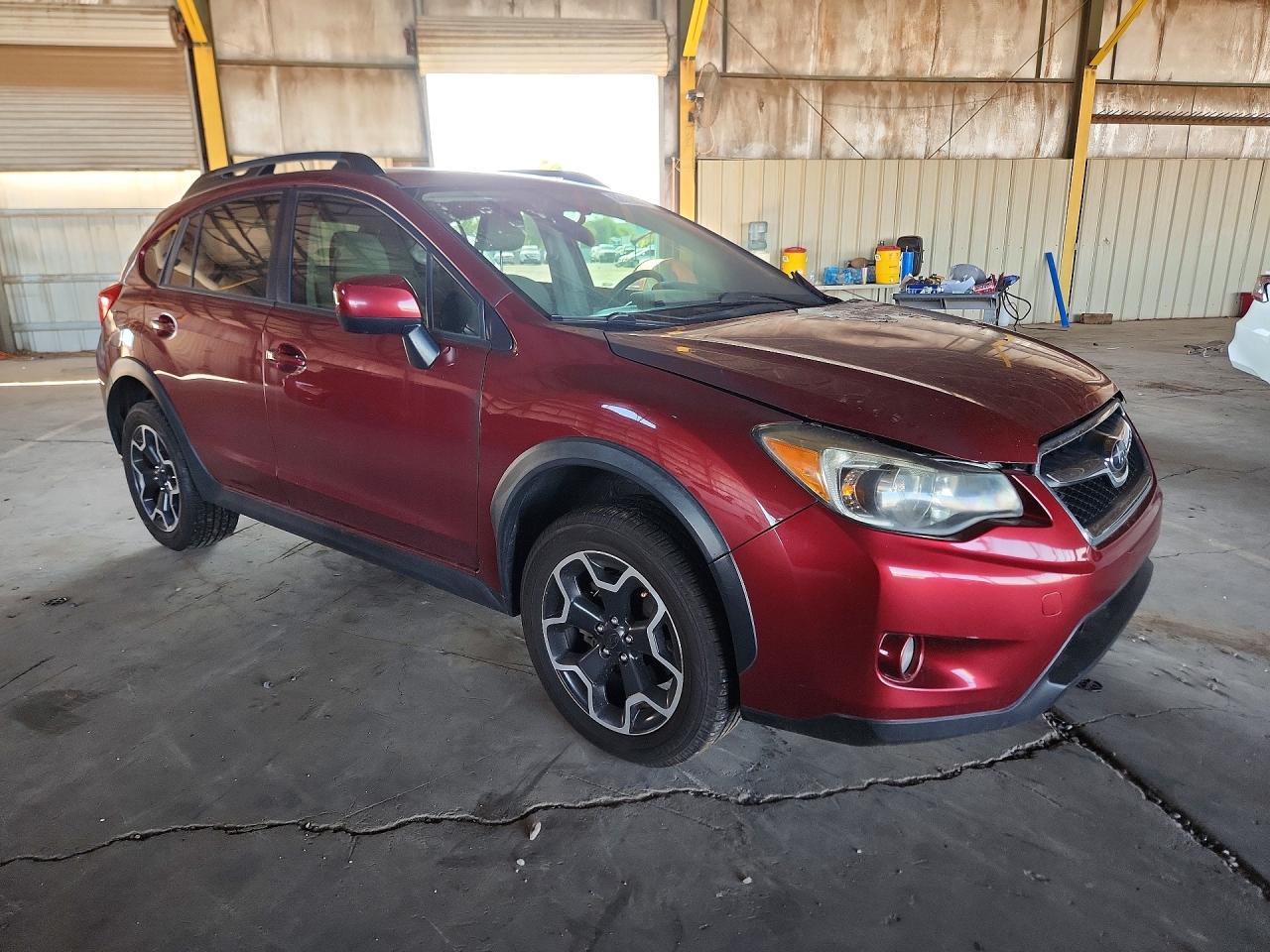 2014 Subaru Xv Crosstrek 2.0 Premium Red vin: JF2GPACC7E8301459