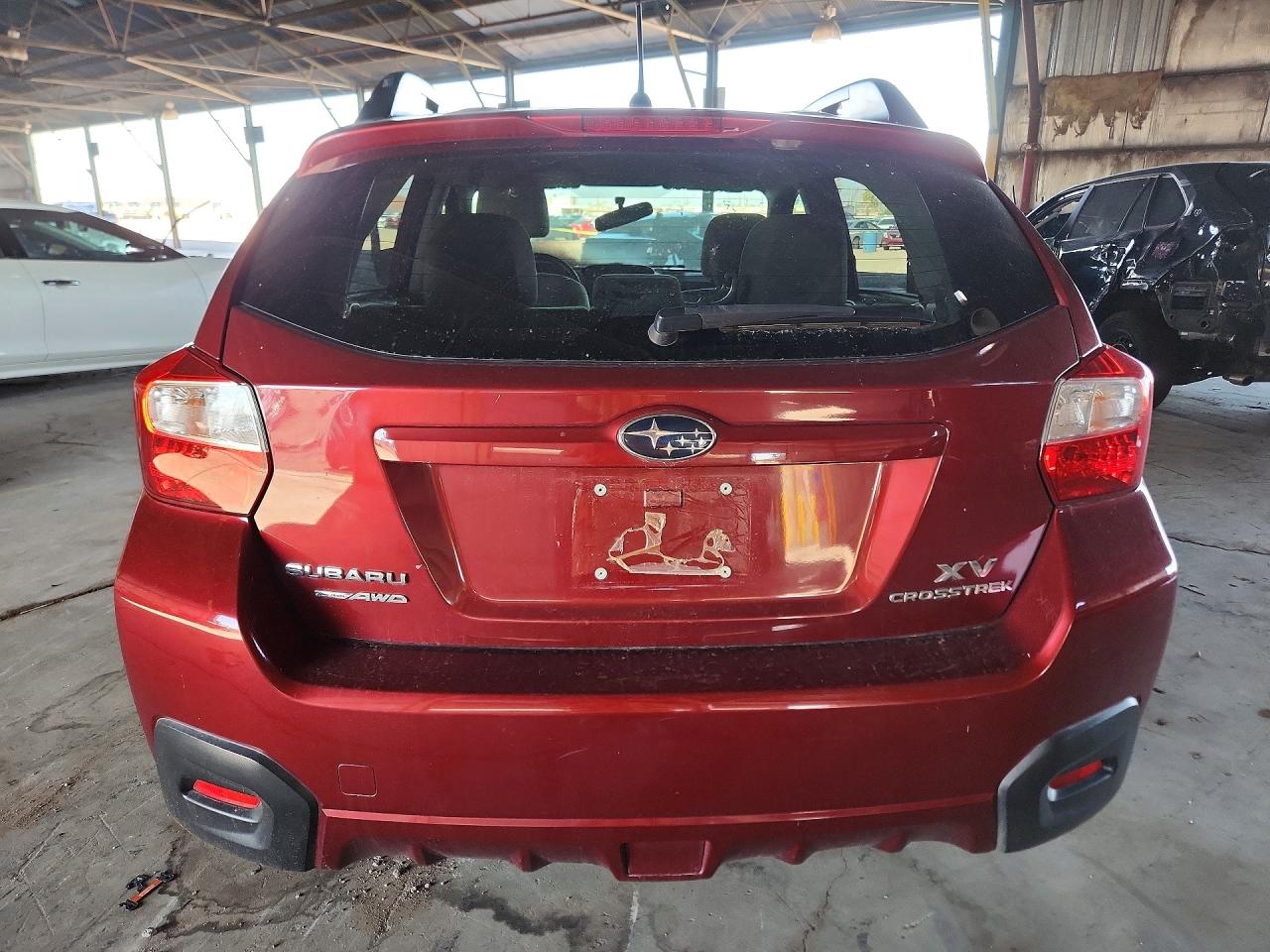 2014 Subaru Xv Crosstrek 2.0 Premium Red vin: JF2GPACC7E8301459